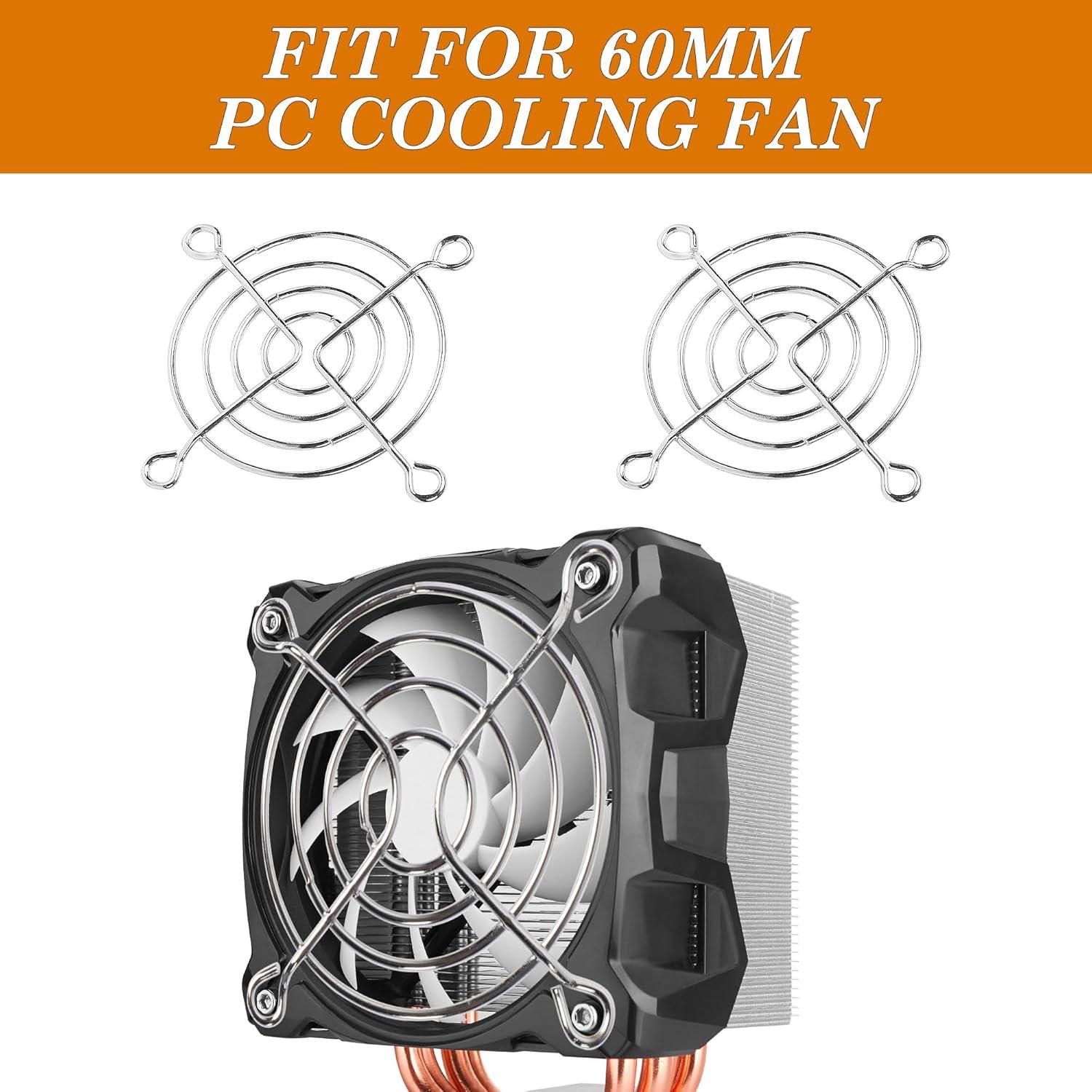 Rejilla de Metal para Ventilador 60mm uxcell - 2 Pcs