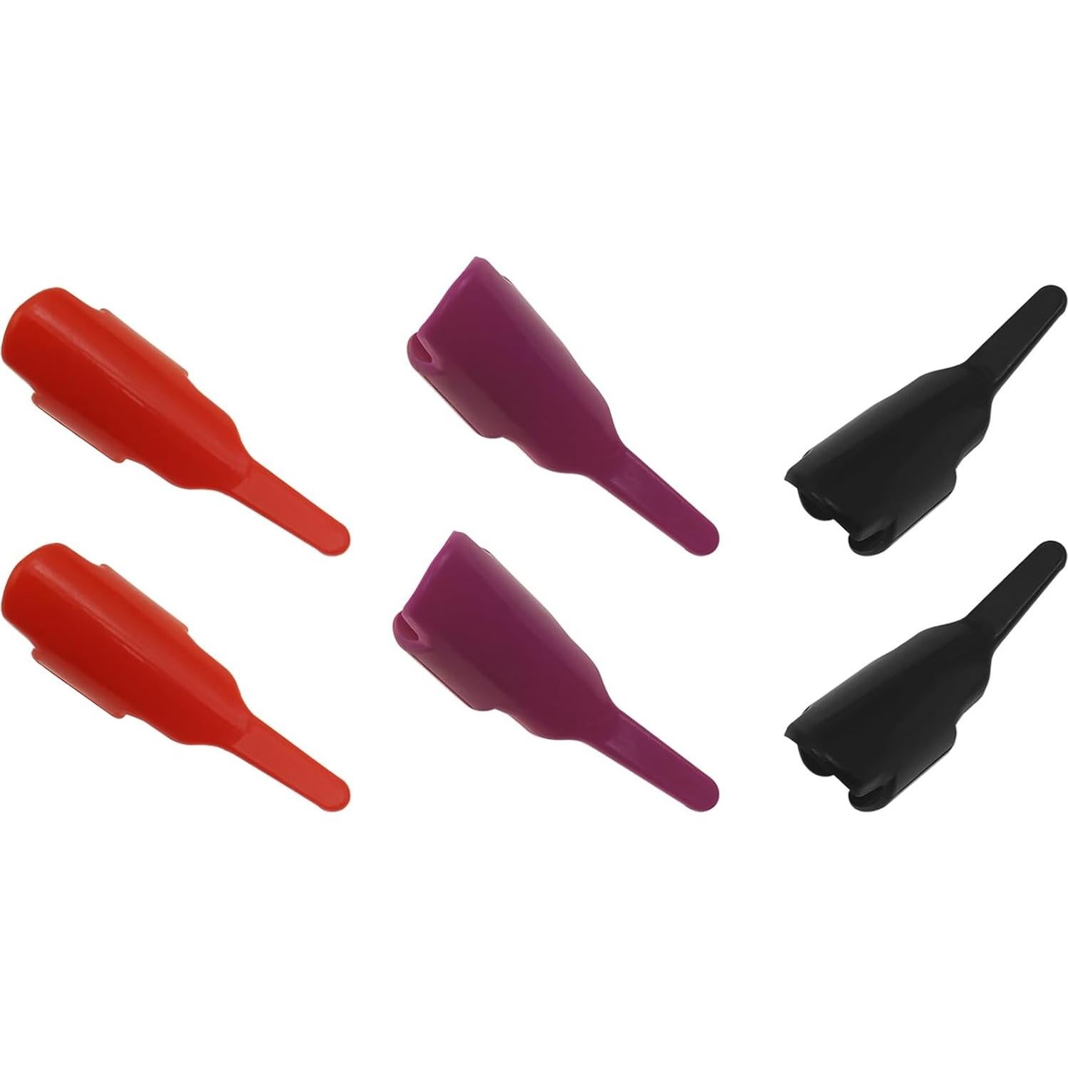 Empujadores de Dedo de Costura LBTODH 6 Piezas Plástico