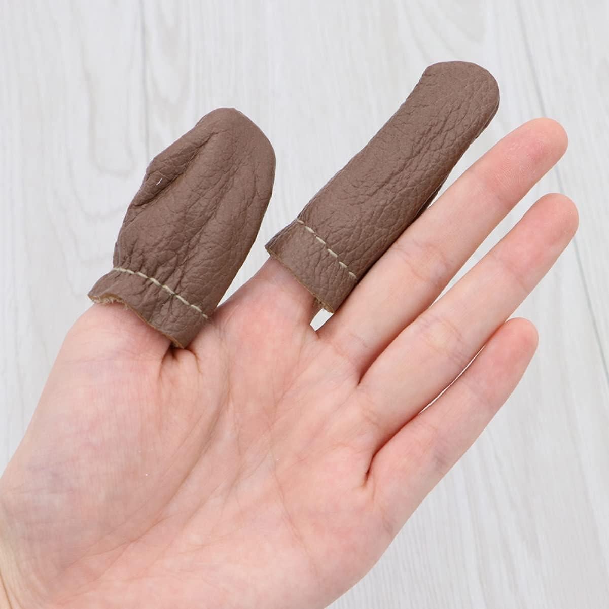 Dedales de Cuero COHEALI 40 Piezas para Manualidades