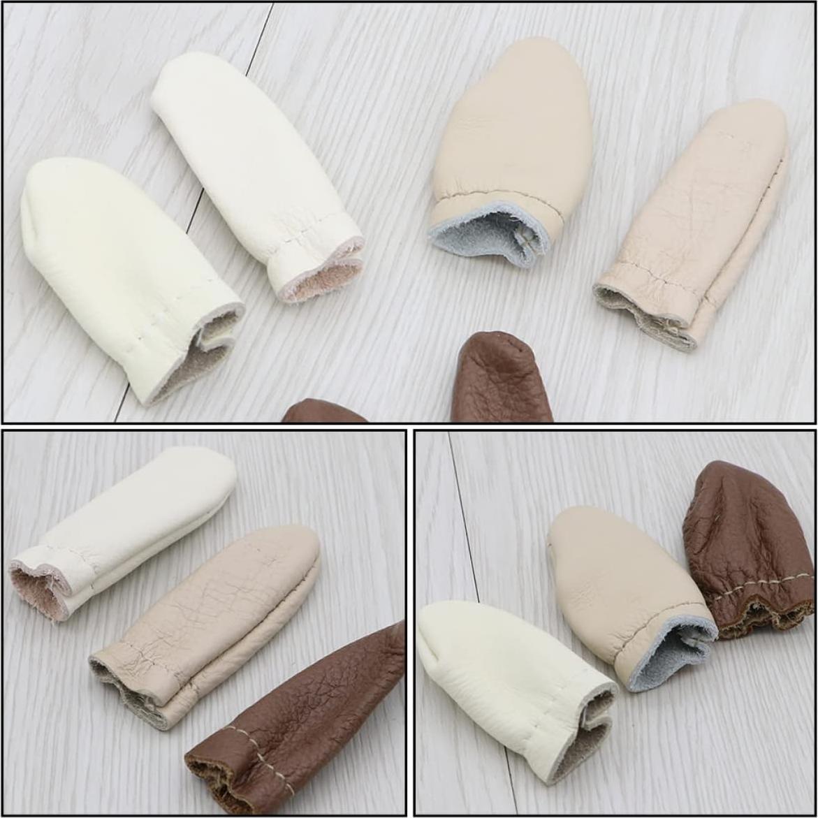 Dedales de Cuero COHEALI 40 Piezas para Manualidades