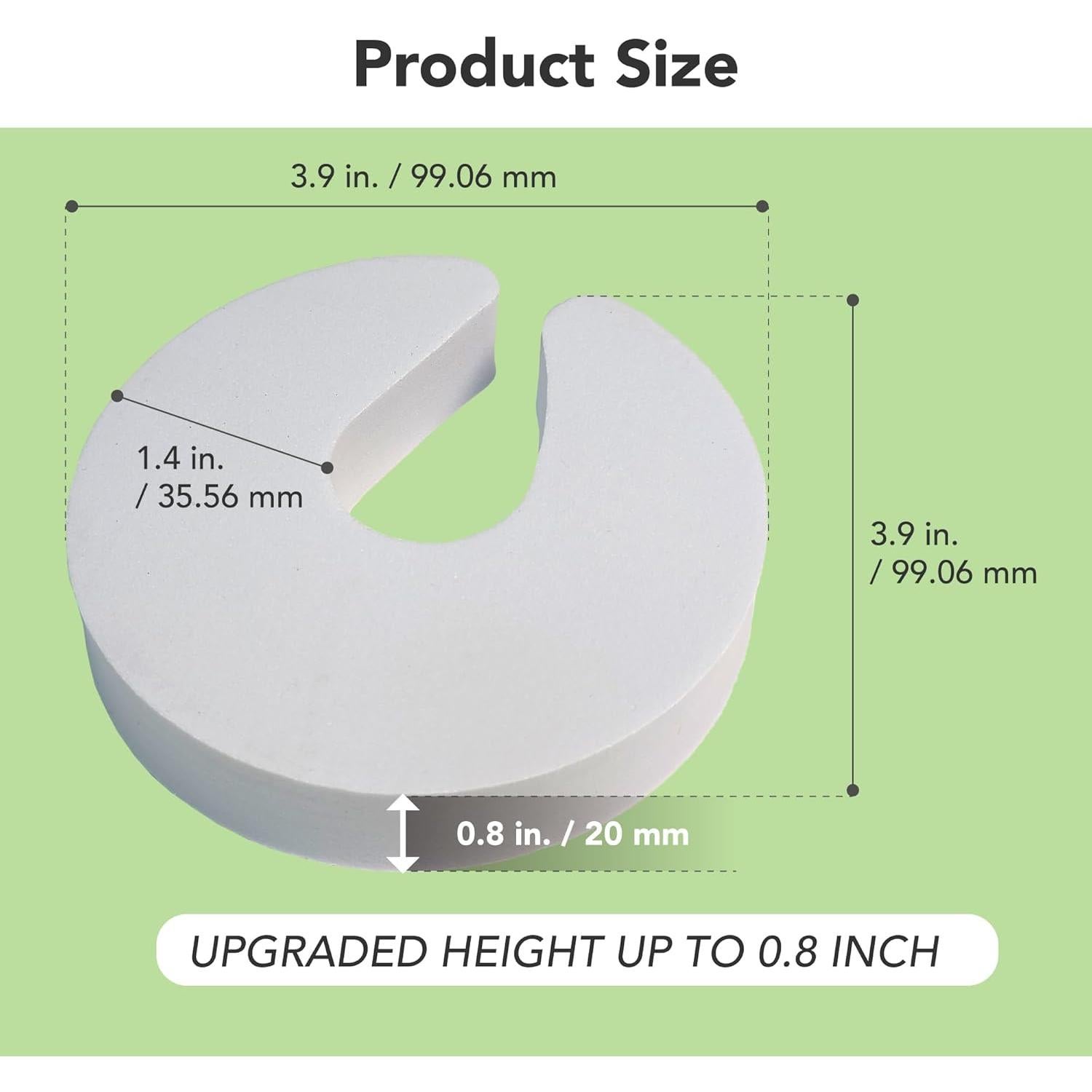6 Guardias de Puerta Moonybaby EVA a Prueba de Bebés 3.56 cm