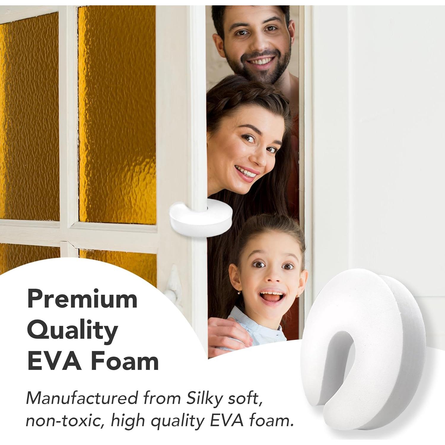 6 Guardias de Puerta Moonybaby EVA a Prueba de Bebés 3.56 cm