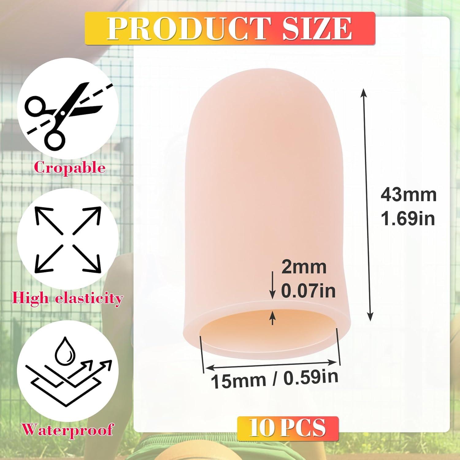 Fundas de Gel para Dedos Joez Maravilloso 10pcs Reutilizables