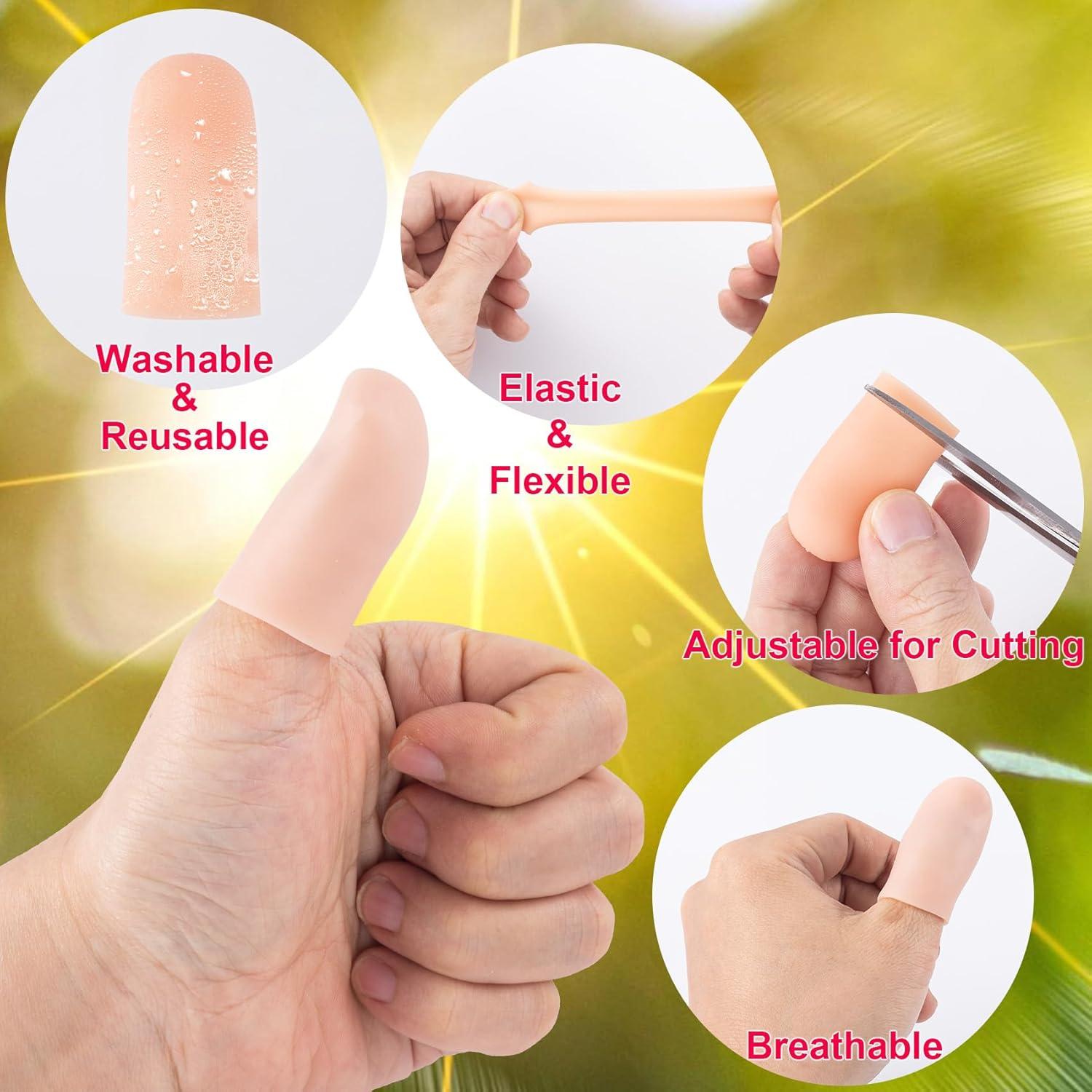 Fundas de Gel para Dedos Joez Maravilloso 10pcs Reutilizables