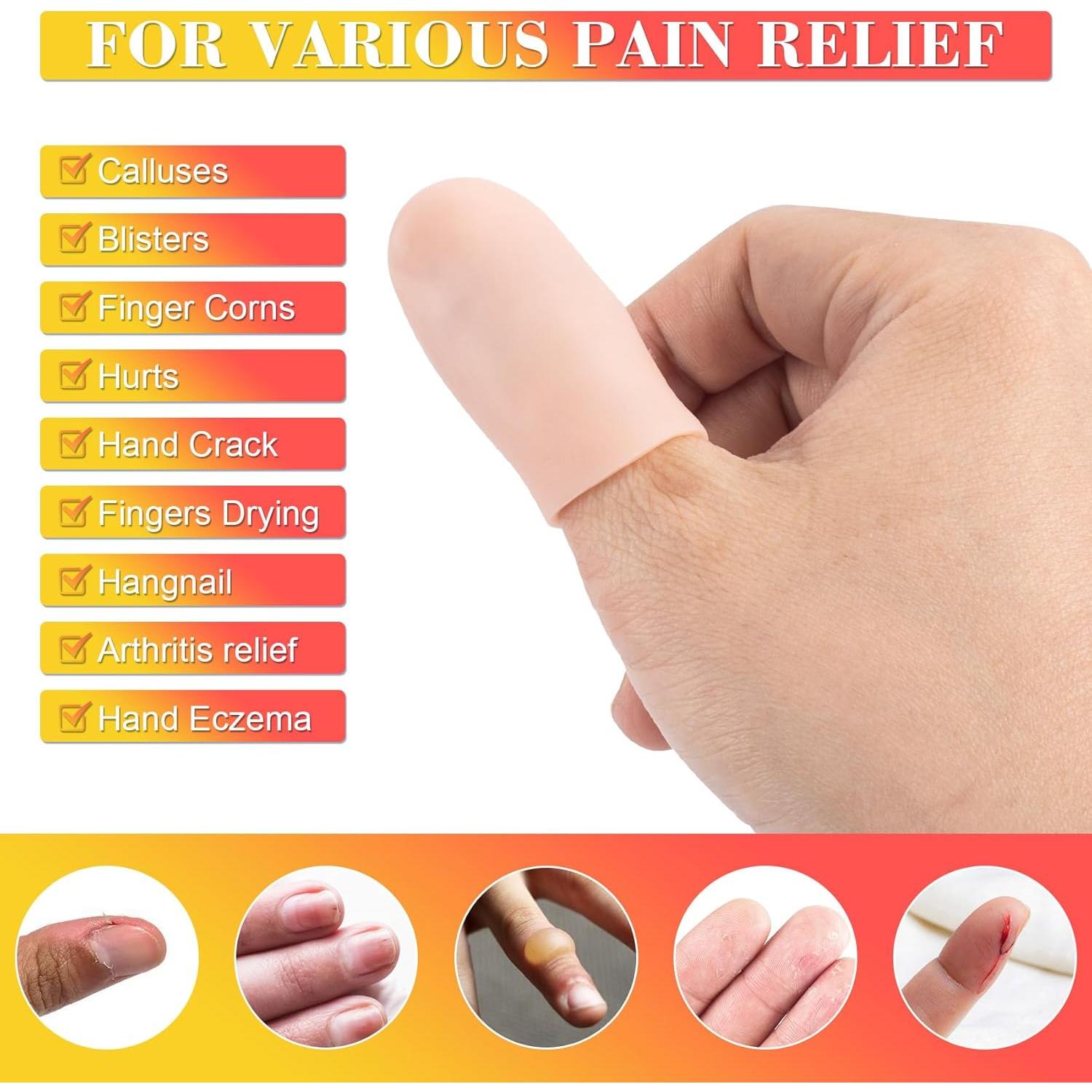 Fundas de Gel para Dedos Joez Maravilloso 10pcs Reutilizables