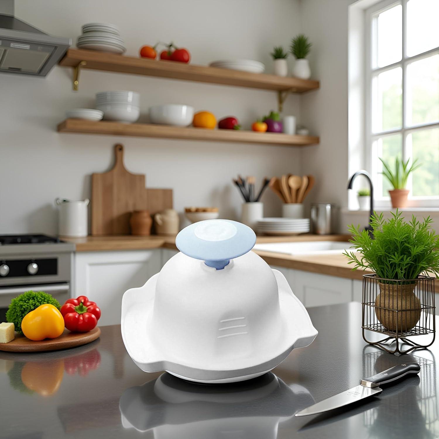 Protector de Dedos Fansoftiks para Cortadora Mandolina Azul