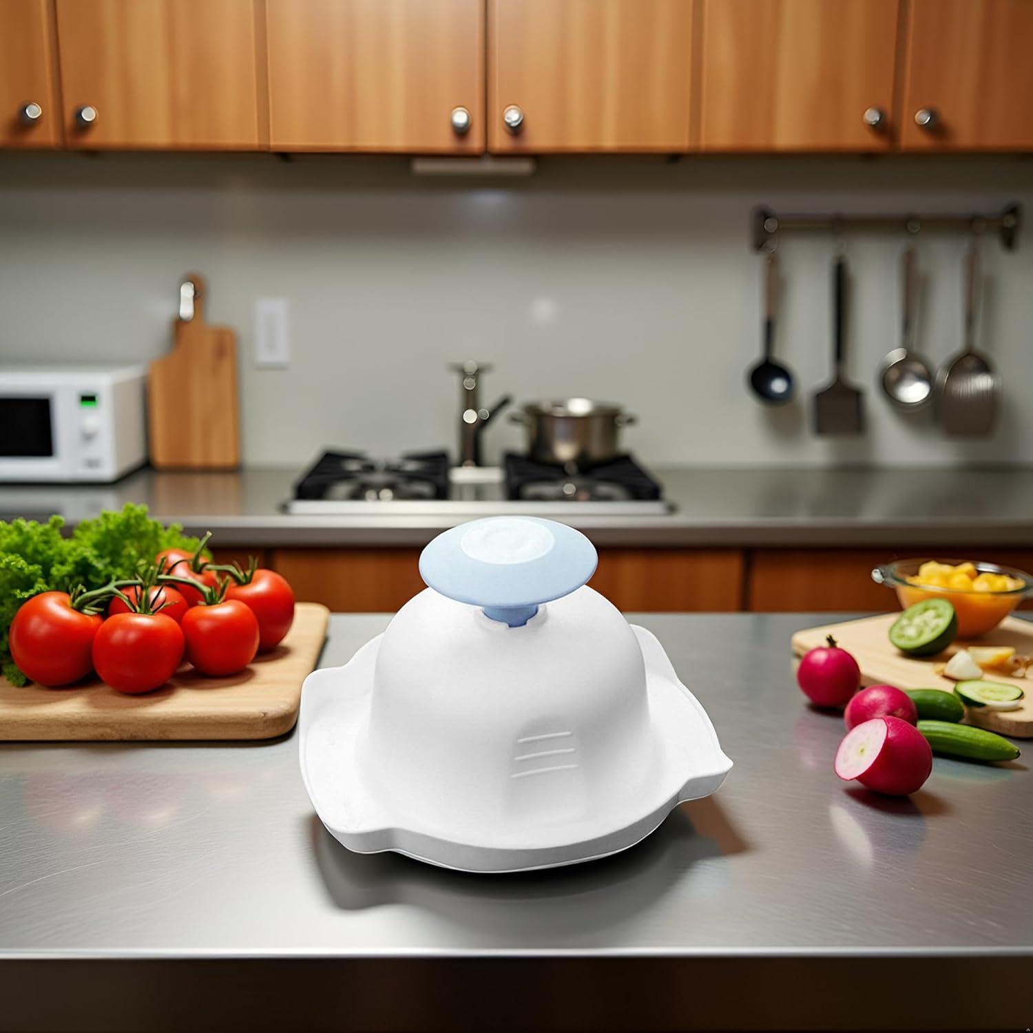 Protector de Dedos Fansoftiks para Cortadora Mandolina Azul