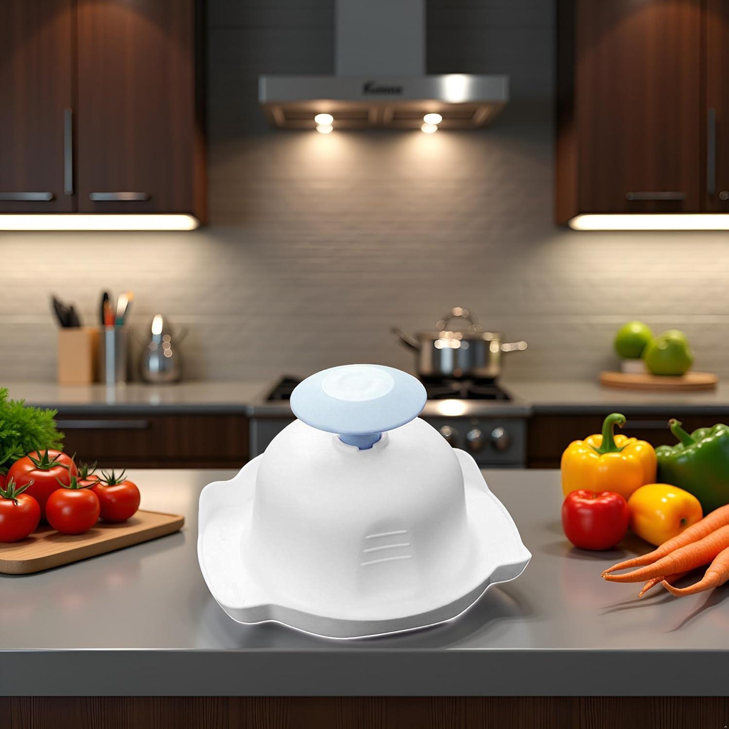 Protector de Dedos Fansoftiks para Cortadora Mandolina Azul