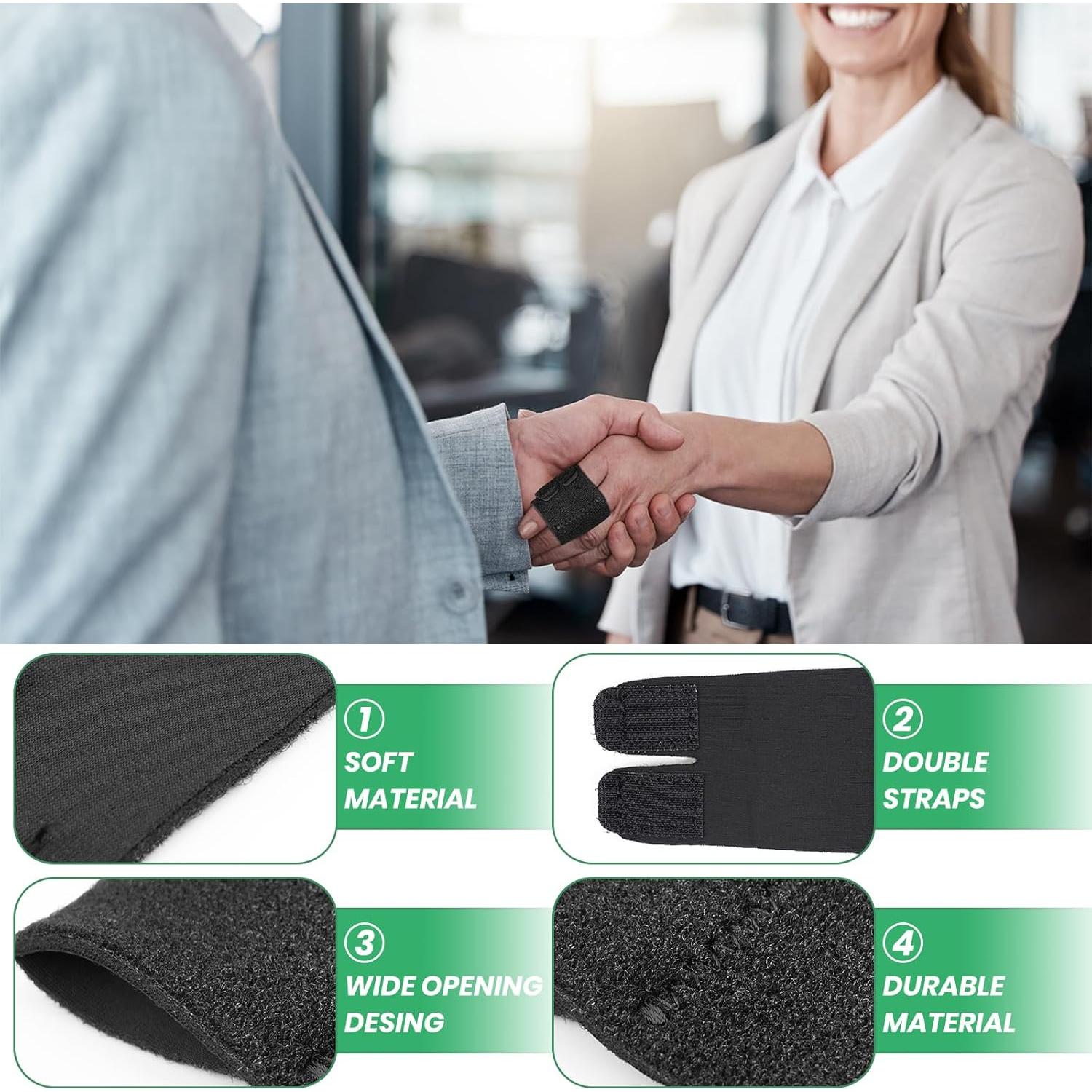 Férulas para Dedos EDNYZAKRN Doble Ajustable para Artritis