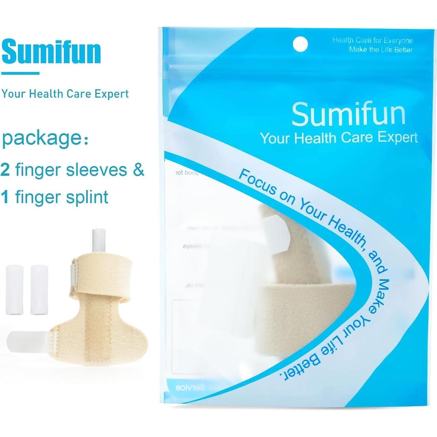 Férula para Dedos Sumifun - Soporte para Artritis y Lesiones