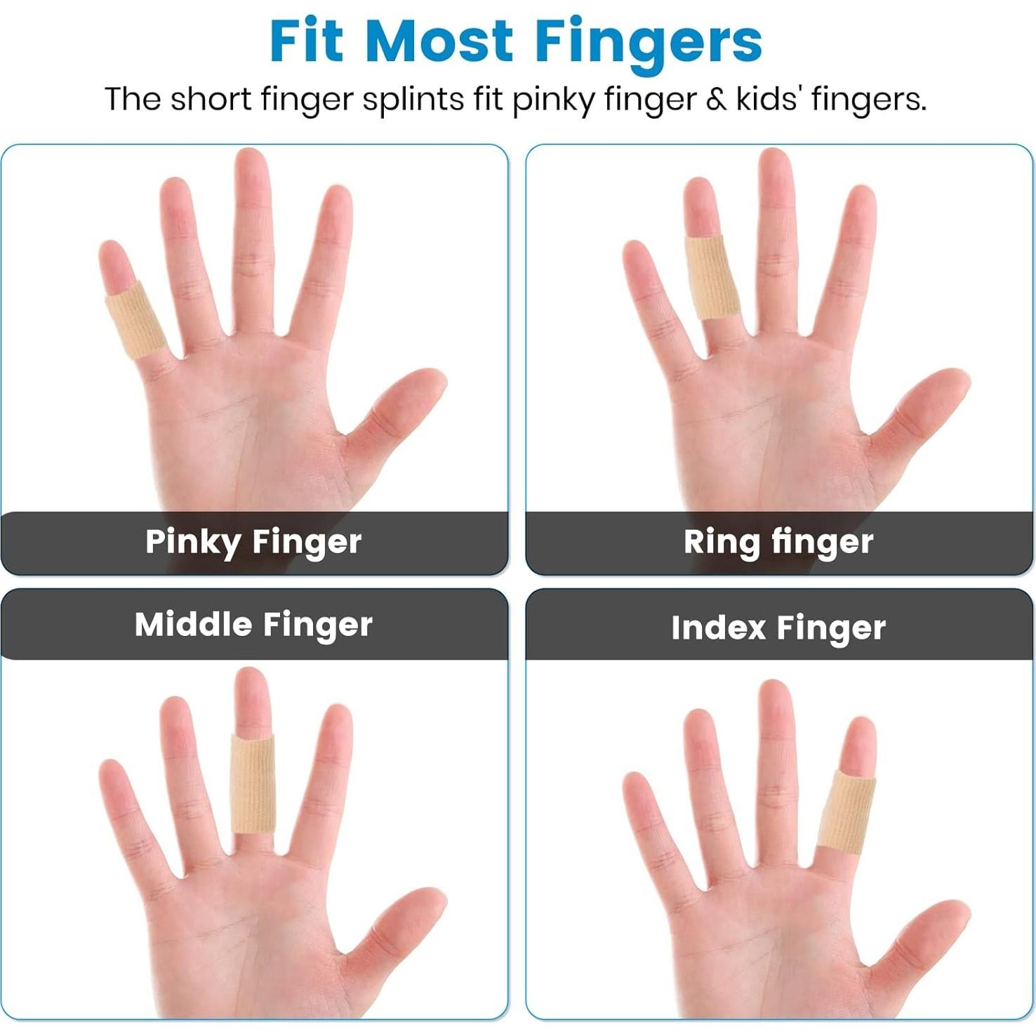 10 Mangas de Compresión para Dedos EDNYZAKRN Alivio Dolor