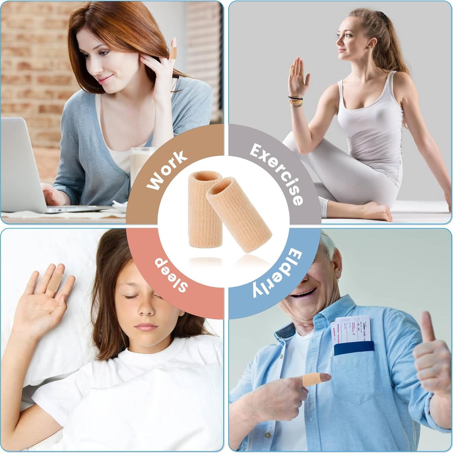 10 Mangas de Compresión para Dedos EDNYZAKRN Alivio Dolor