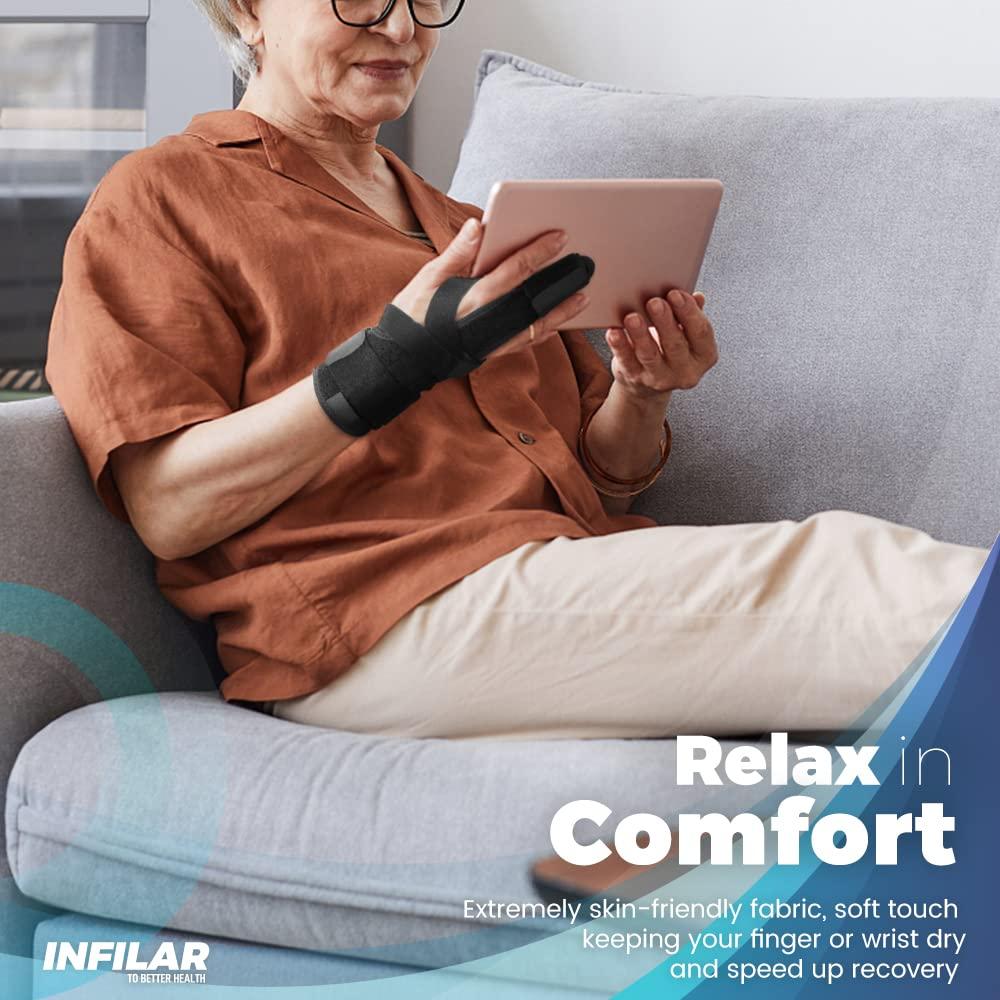 Férula Ajustable para Dedo en Gatillo INFILAR - Soporte Mano y Muñeca