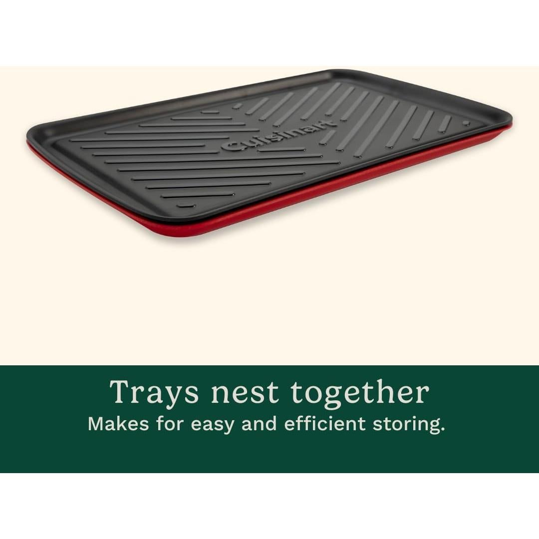 Bandejas de Preparación y Servicio Cuisinart 2 Piezas 43.2x26.7cm
