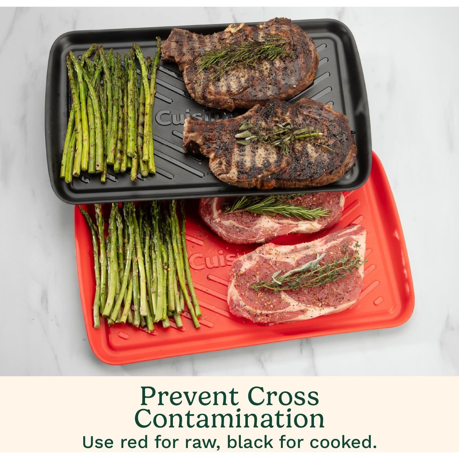 Bandejas de Preparación y Servicio Cuisinart 2 Piezas 43.2x26.7cm