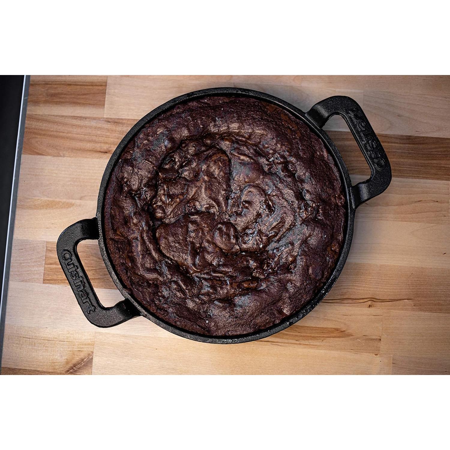 Sartén de Hierro Fundido Pre-Sazonada Cuisinart 25.4 cm