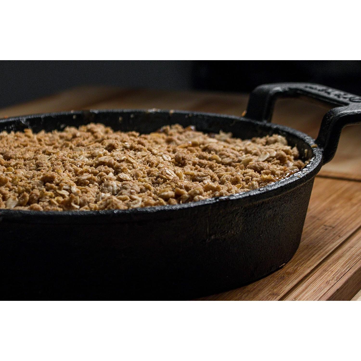 Sartén de Hierro Fundido Pre-Sazonada Cuisinart 25.4 cm