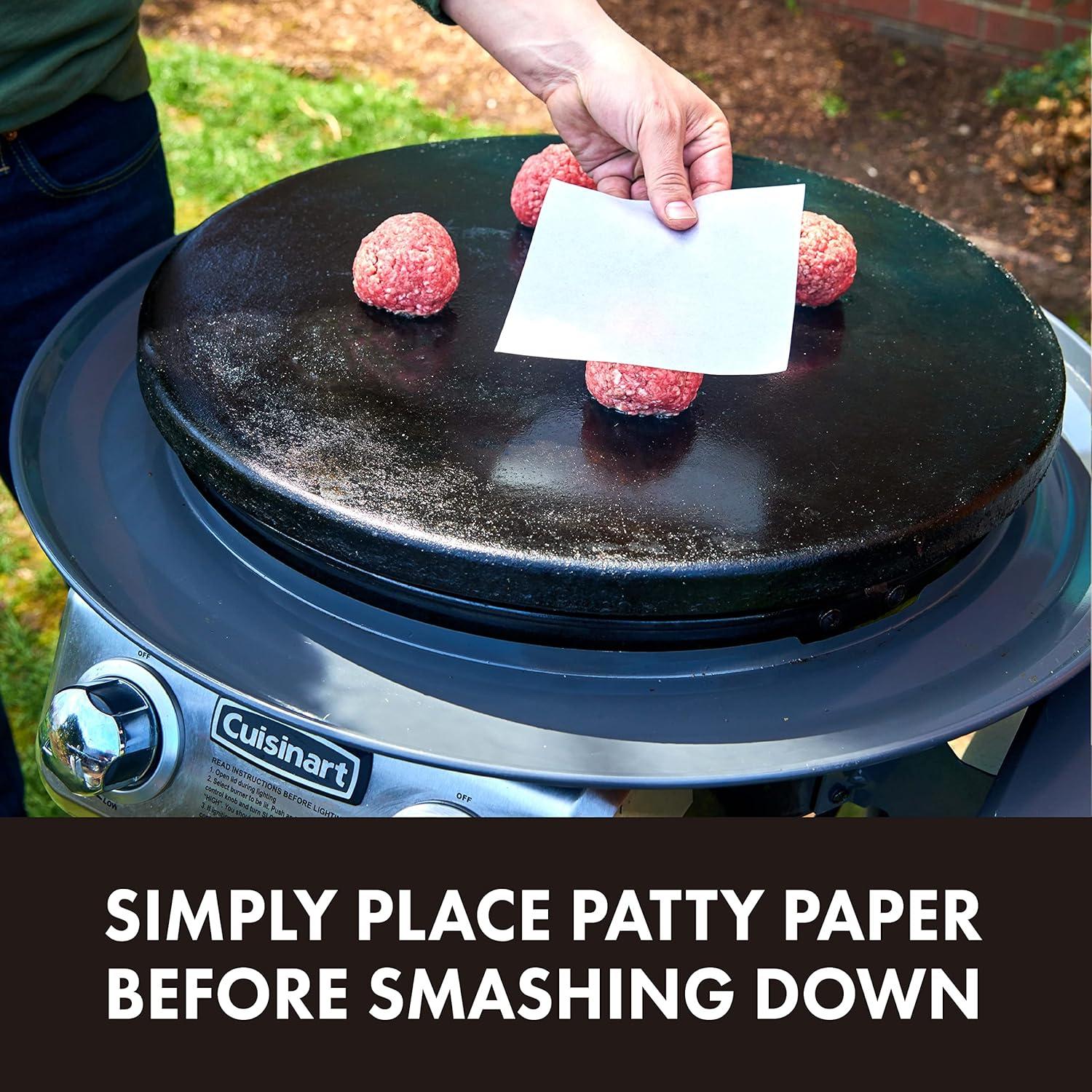 Kit de Hamburguesas Aplastadas Cuisinart CSBK-400 Hierro Fundido