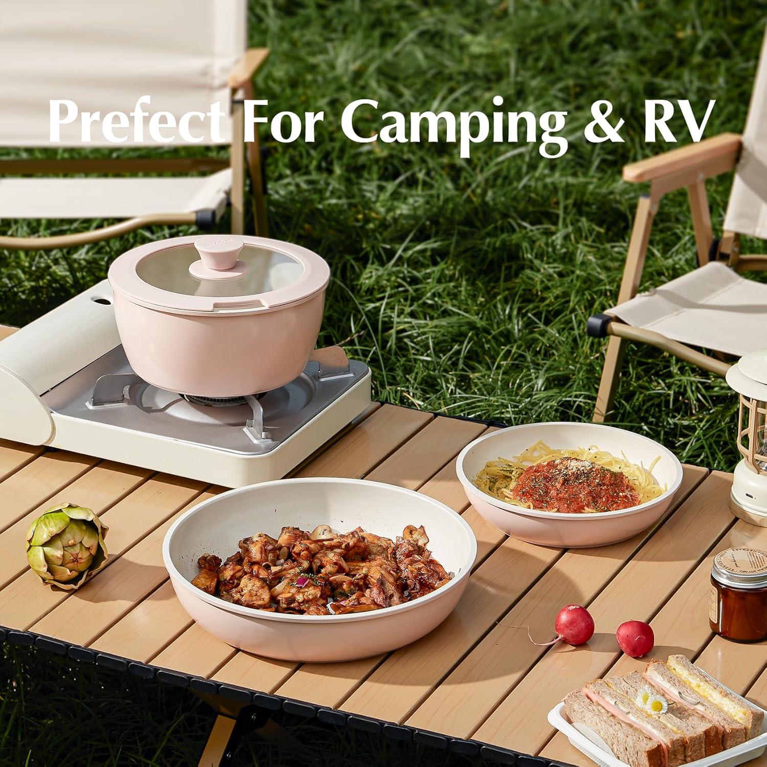 Juego de Ollas y Sartenes Cerámicas Redchef Antiadherentes 12kg