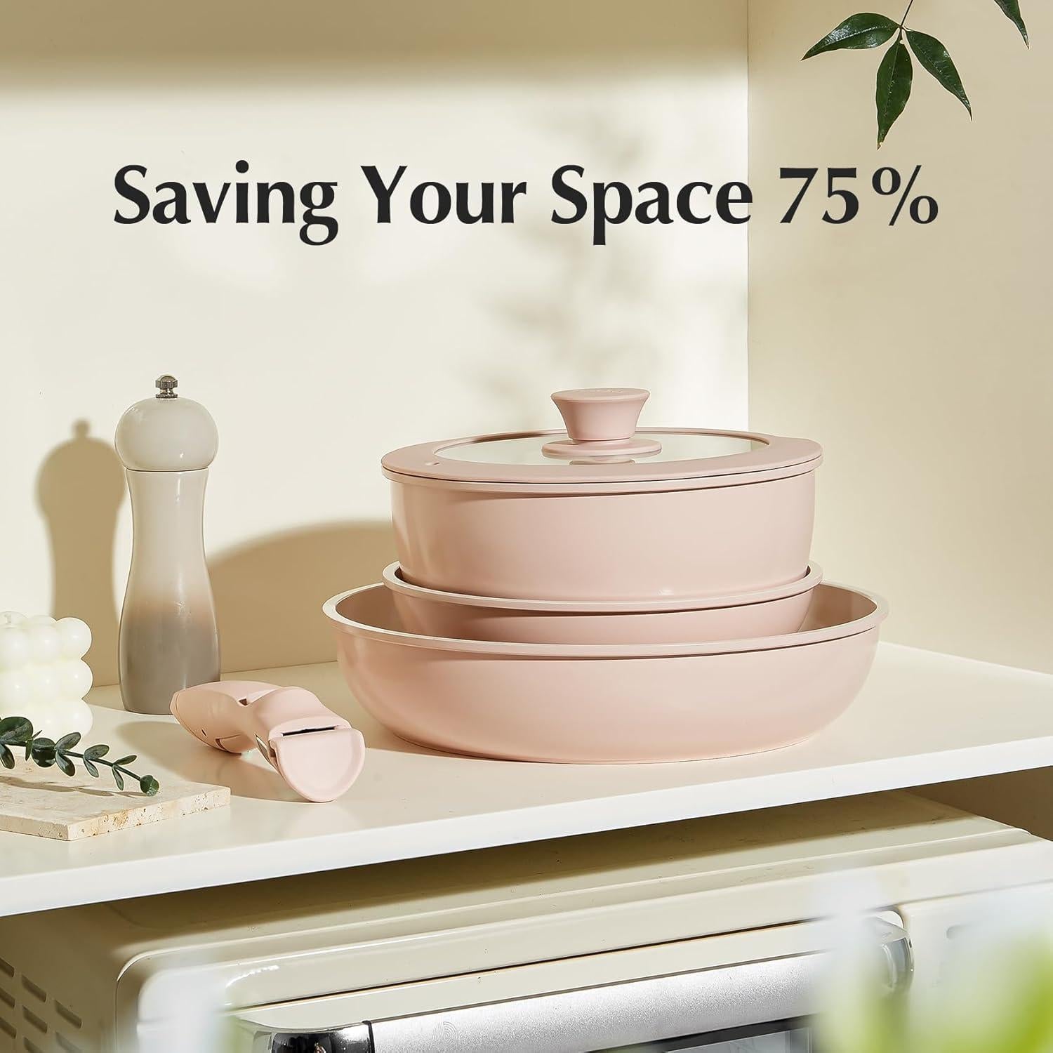 Juego de Ollas y Sartenes Cerámicas Redchef Antiadherentes