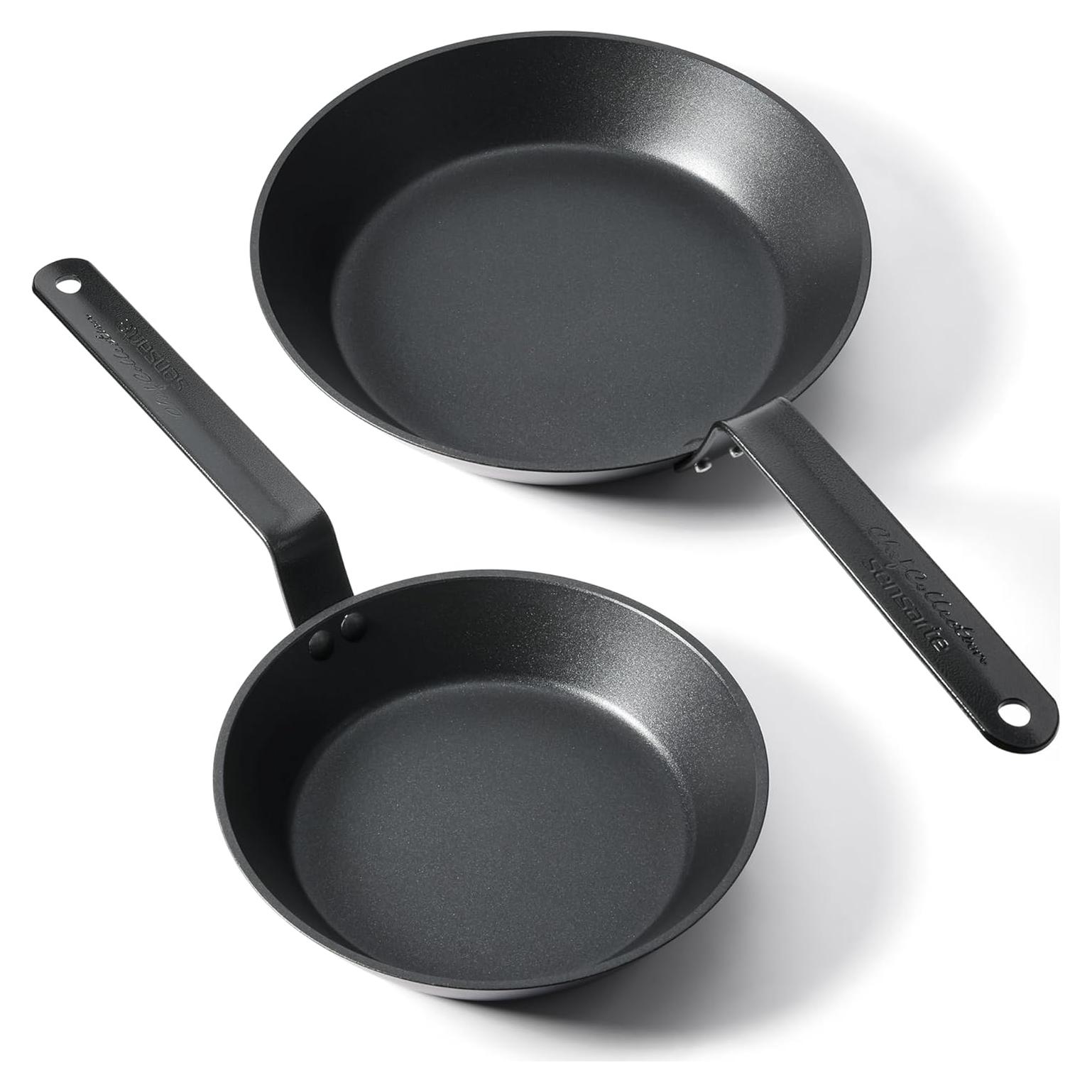 Juego de Sartenes Antiadherentes SENSARTE 20 y 25 cm