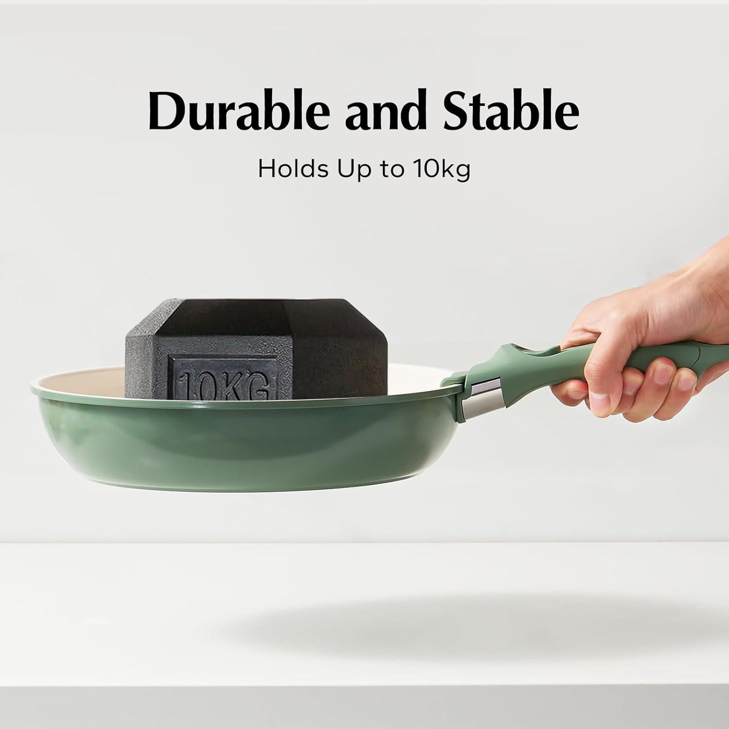 Juego de Ollas y Sartenes Cerámica Antiadherente Redchef 6 Piezas