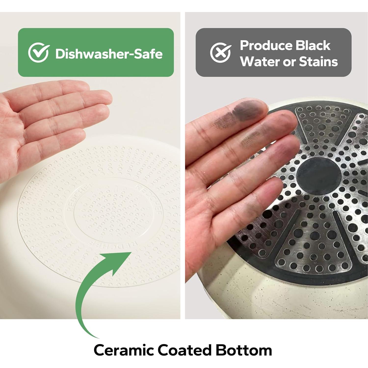 Juego de Ollas y Sartenes Cerámicas Redchef 17 Piezas Antiadherentes