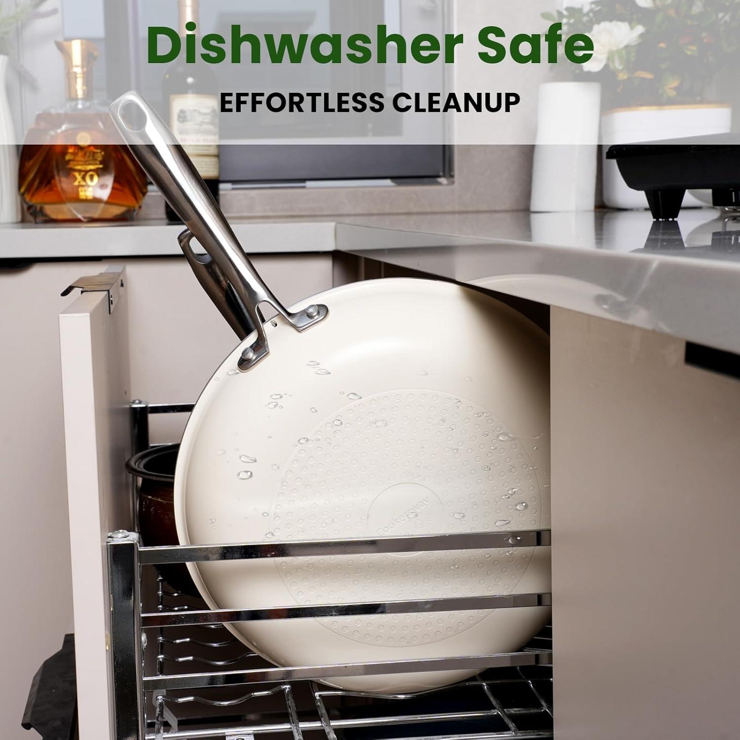 Juego de Sartenes Antiadhesivas Cookersway 2 Piezas 20 y 25 cm