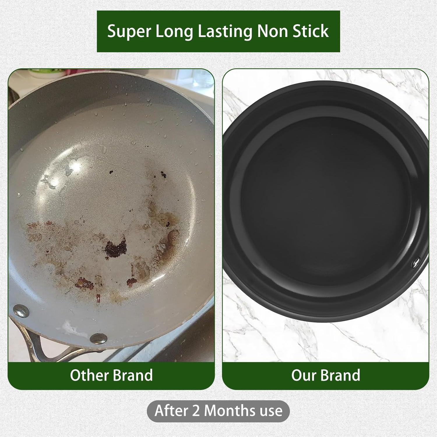 Juego de Sartenes Antiadhesivas Cookersway 2 Piezas 20 y 25 cm