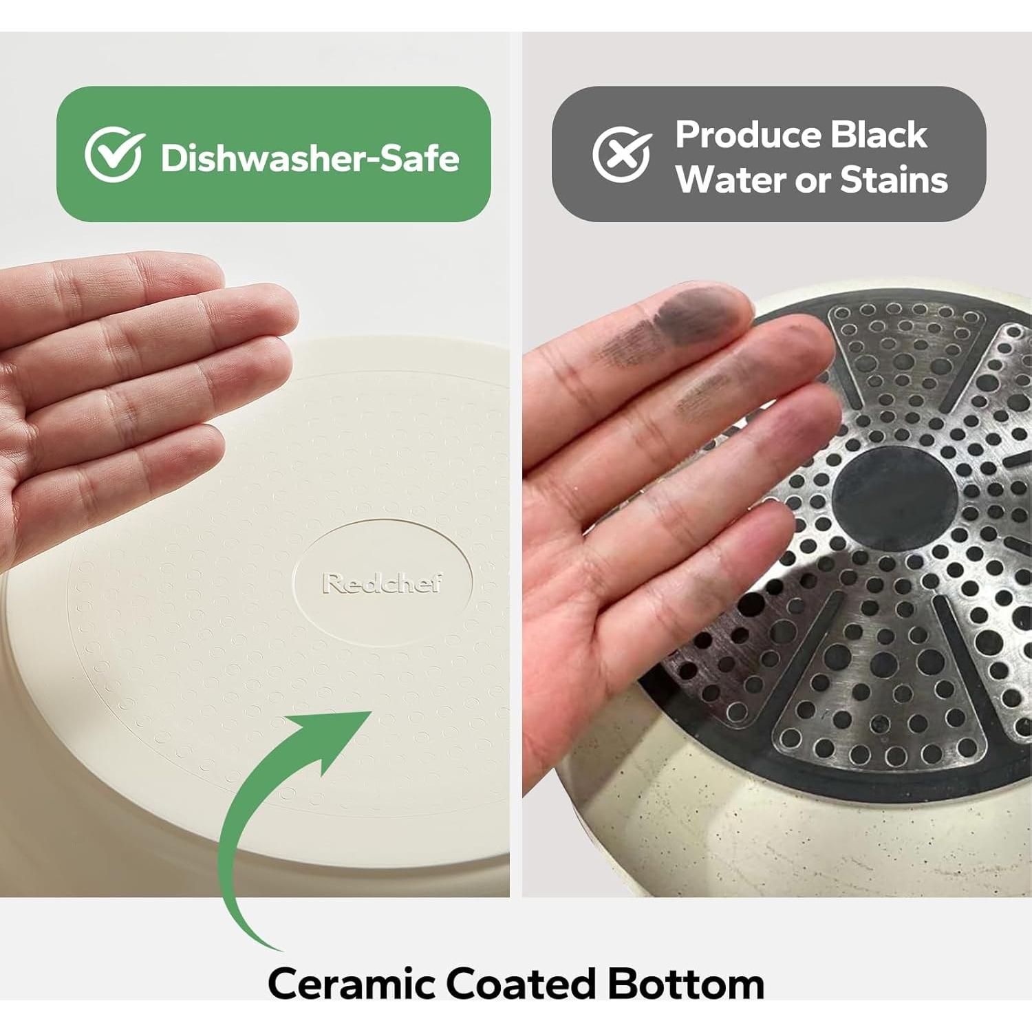 Set de Ollas y Sartenes de Cerámica Redchef 32 Piezas Antiadherente