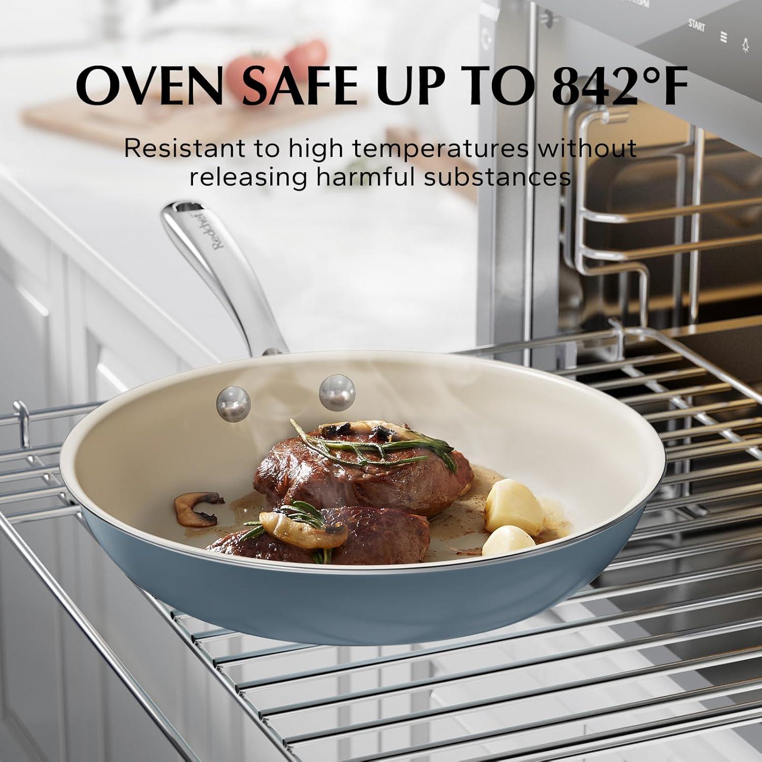 Juego de Ollas y Sartenes Cerámicas Redchef Antiadherentes 12kg