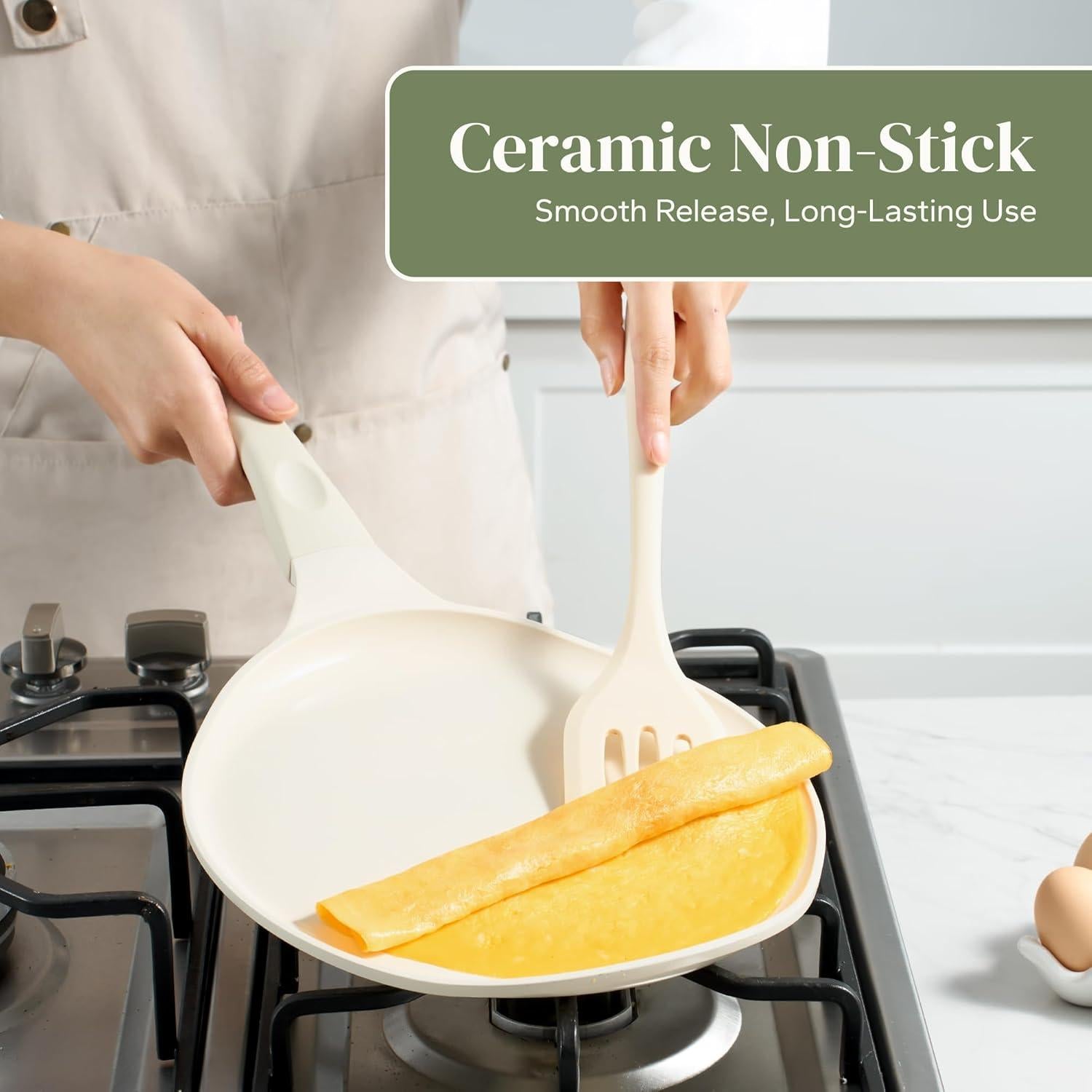 Sartén Cerámica Antiadherente Redchef 20 cm, Libre de PFOA