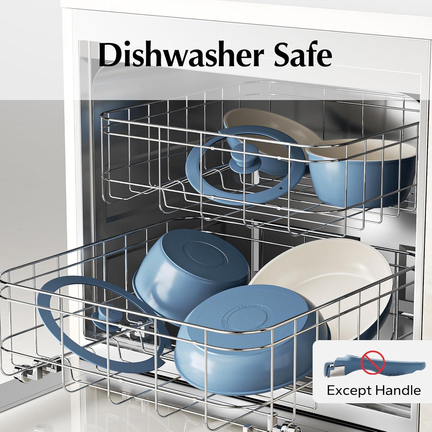 Juego de Ollas y Sartenes Redchef 32 Piezas Cerámica Antiadherente