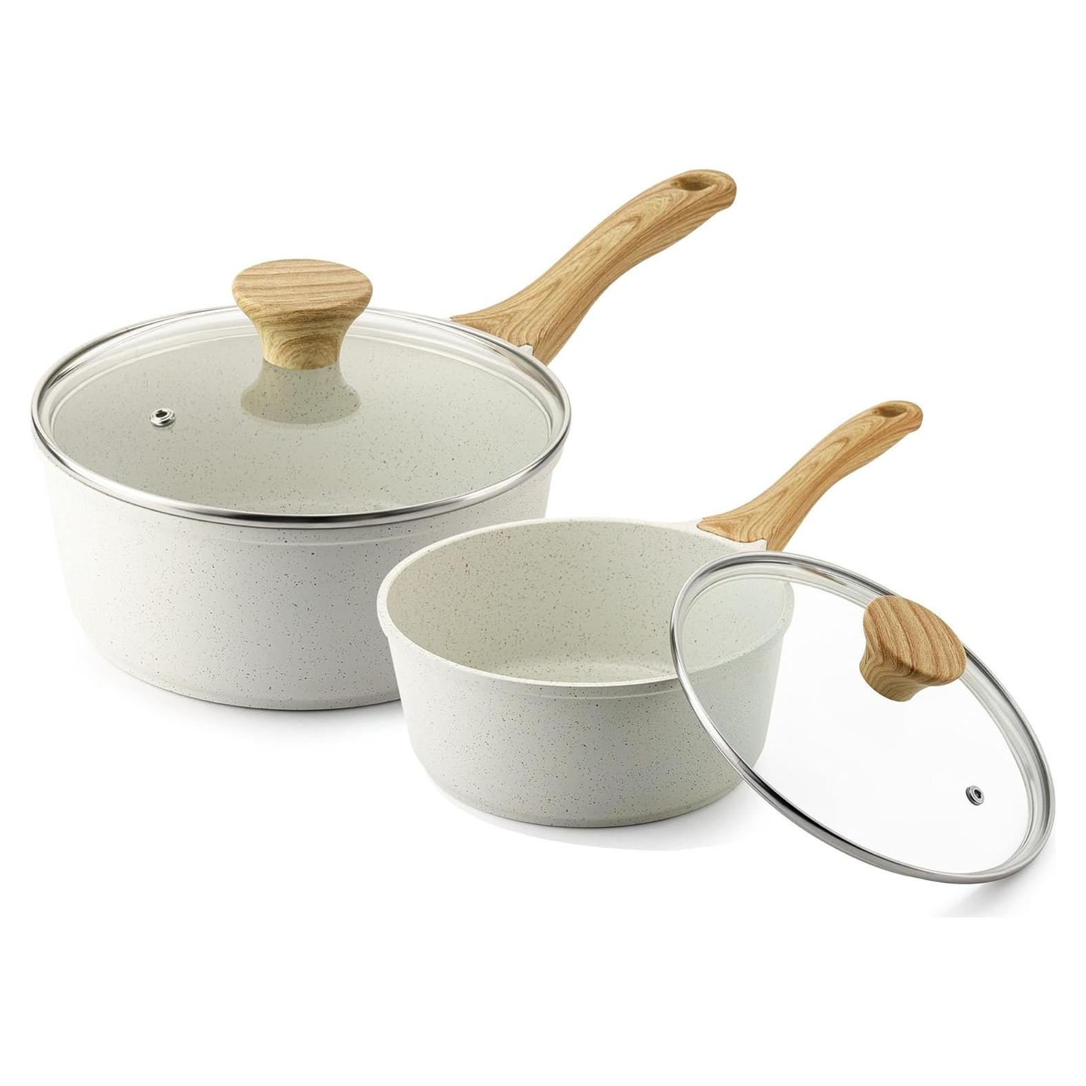 Cacerola de Cerámica Antiadherente SENSARTE 1.5 y 2.5L