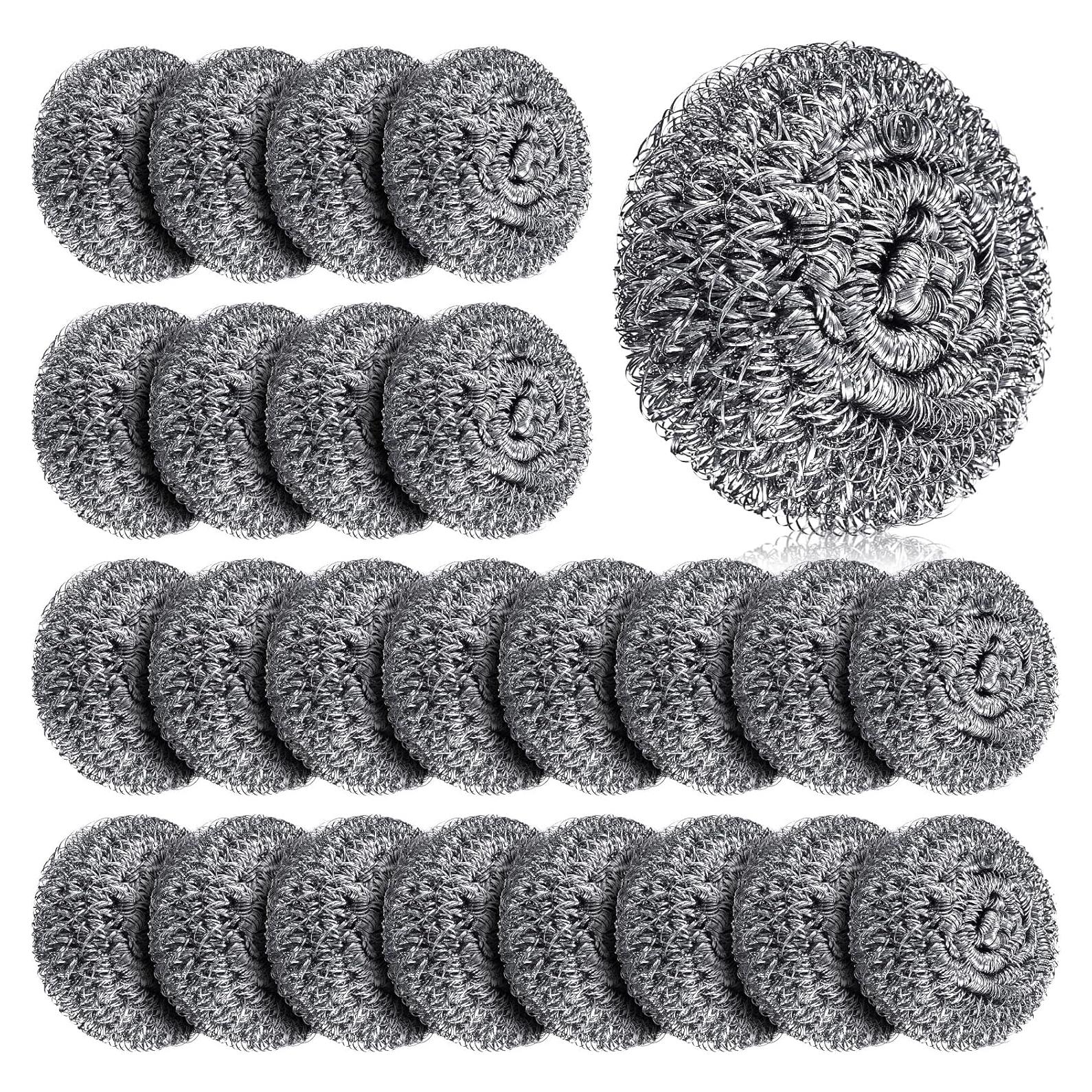 Estropajos de Acero Inoxidable Honeydak 150 Unidades 7.62 cm