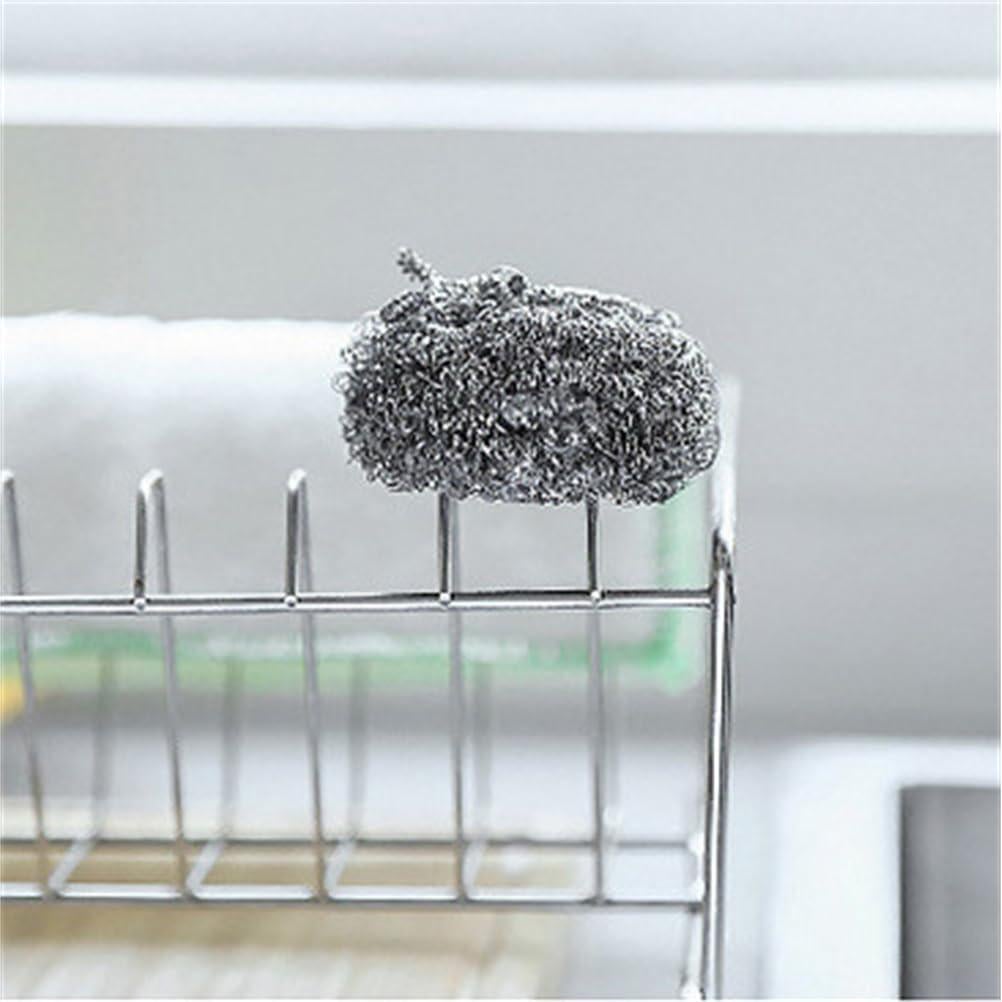 Almohadillas de limpieza EYAKEG para parrilla 9 cm acero inoxidable