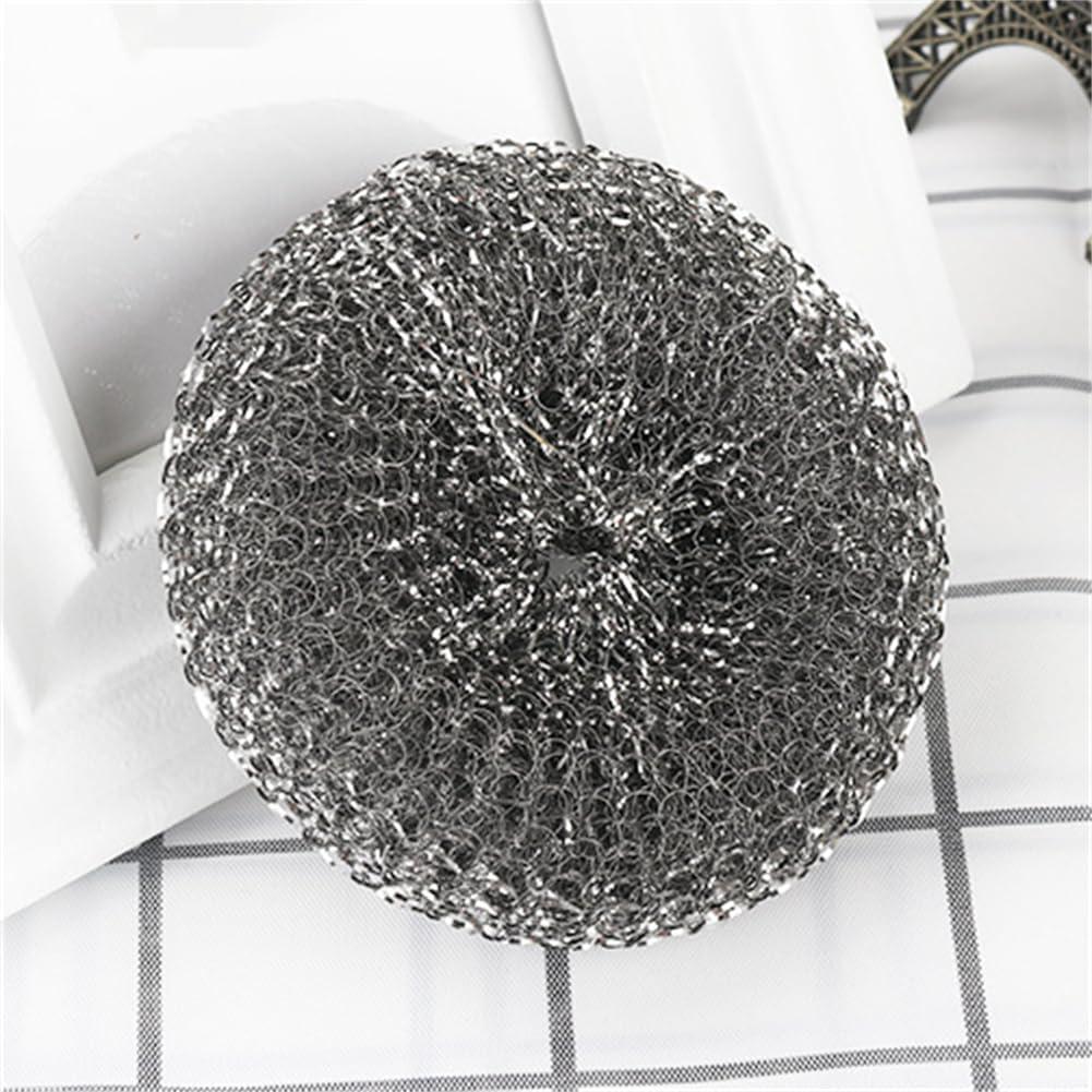 Almohadillas de limpieza EYAKEG para parrilla 9 cm acero inoxidable