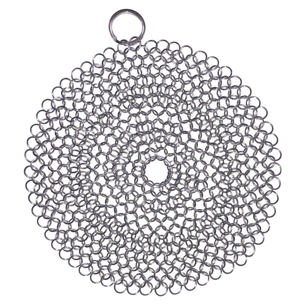 Limpiador de Hierro Fundido DAPU 7 Pulgadas Acero Inoxidable