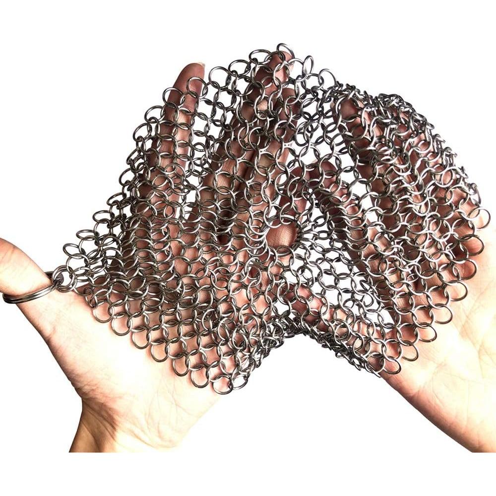 Limpiador de Hierro Fundido DAPU 7 Pulgadas Acero Inoxidable