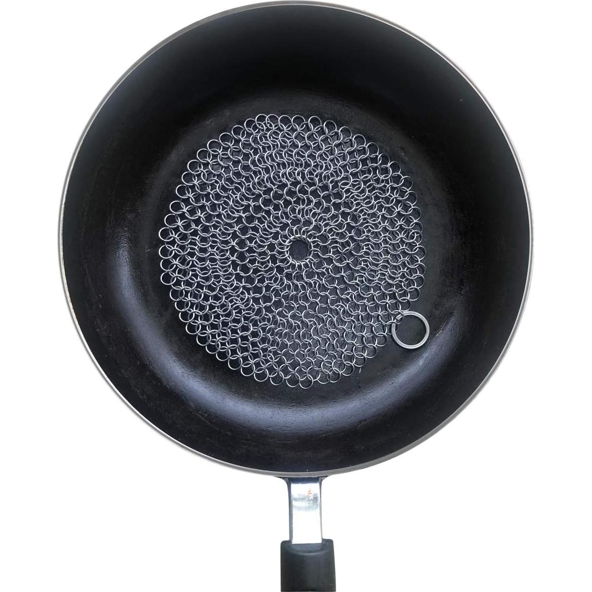 Limpiador de Hierro Fundido DAPU 7 Pulgadas Acero Inoxidable