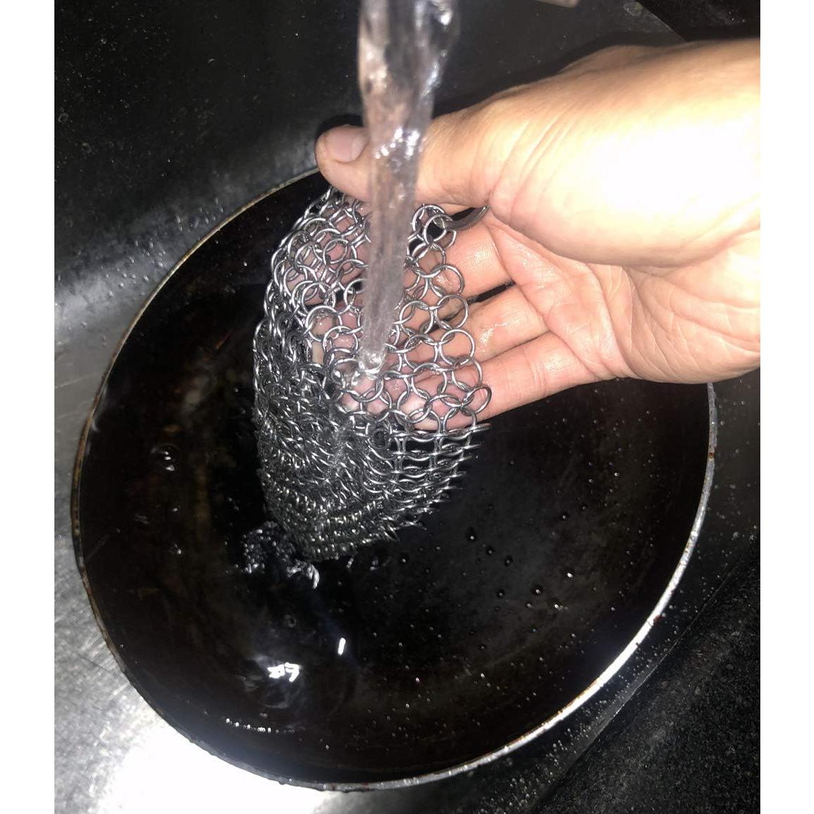 Limpiador de Hierro Fundido DAPU 7 Pulgadas Acero Inoxidable