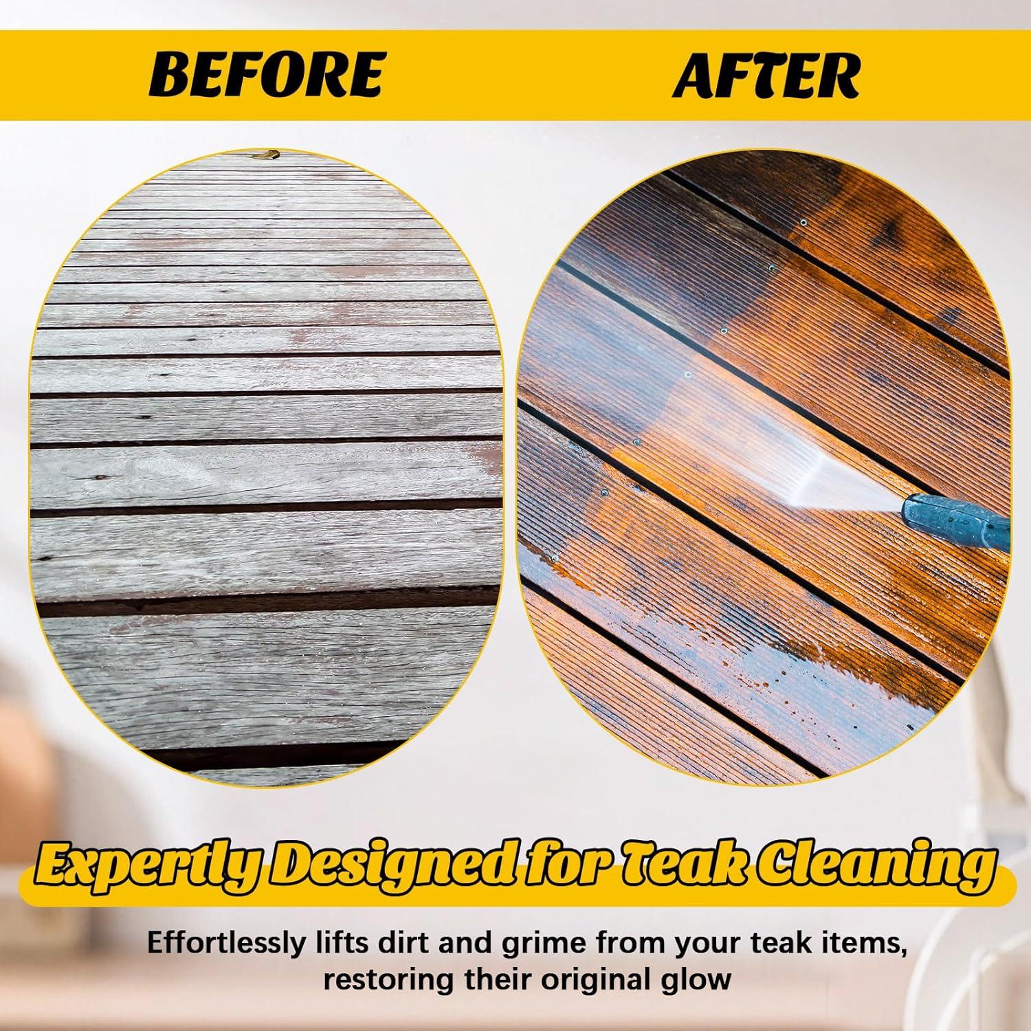 Estropajo de Acero Inoxidable para Teak - 2 Pcs Teenyyou