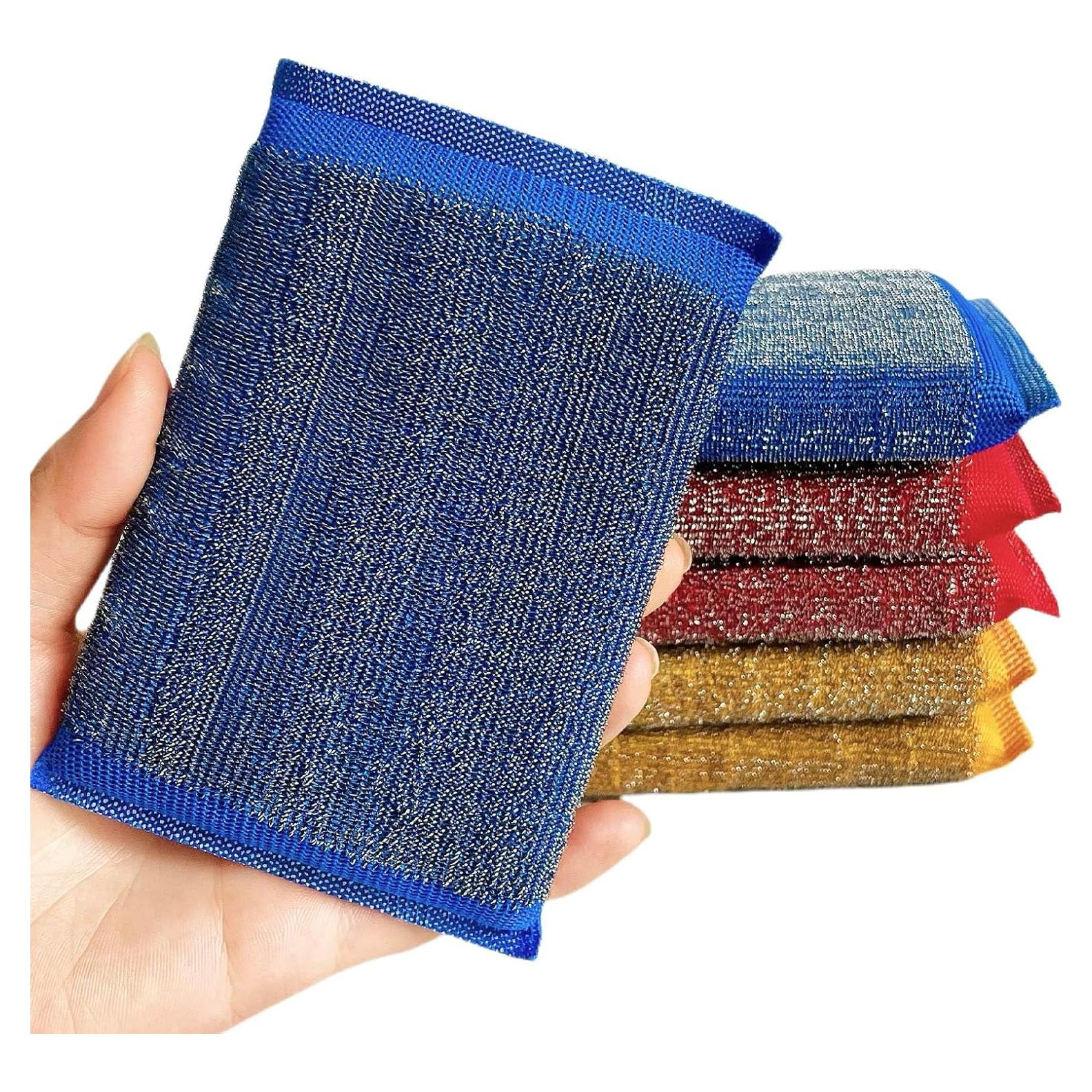 Esponjas de Cocina Bysbczx LFY2025 Alta Resistencia 6 Pzas