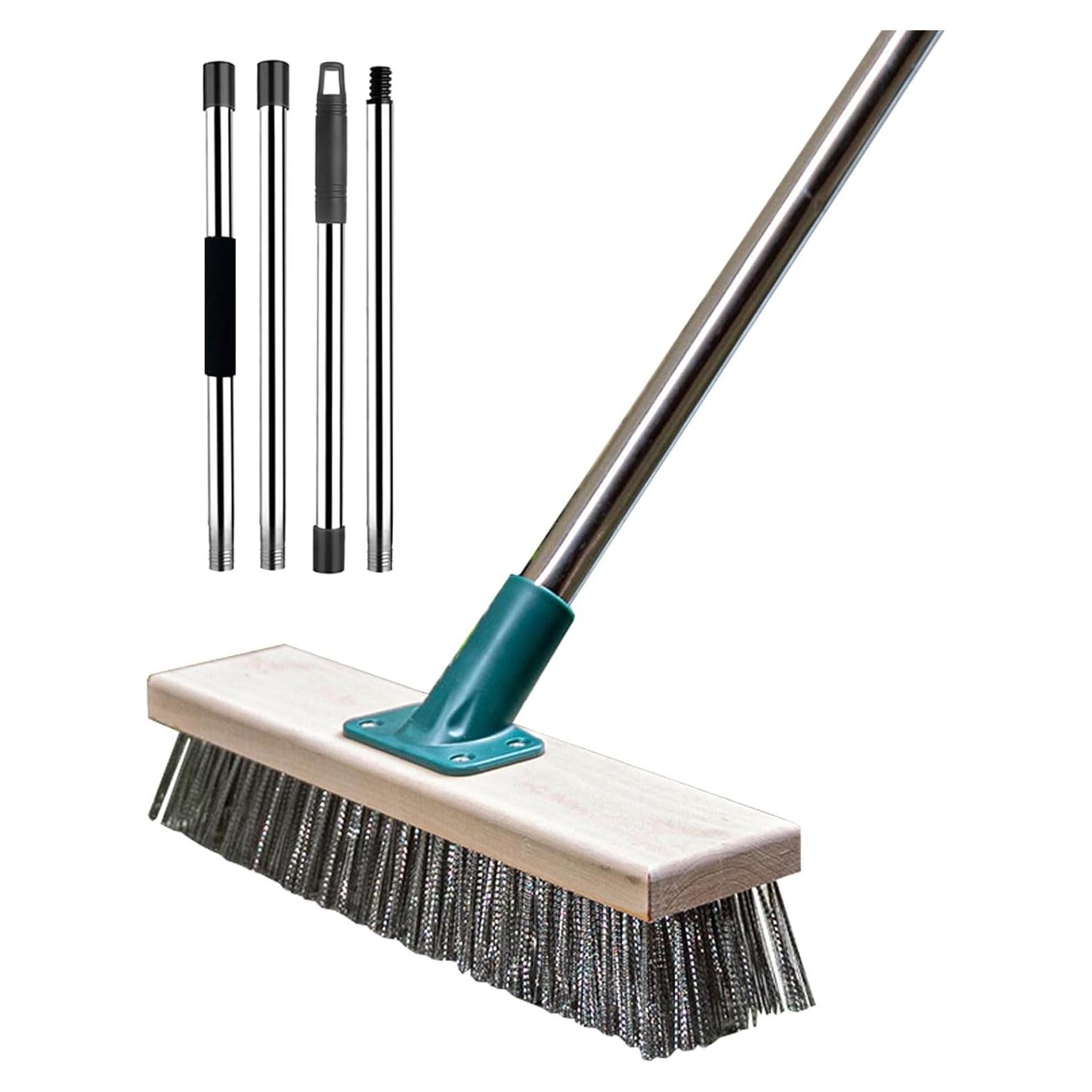 Cepillo de Alambre de Acero Inoxidable BSMstone con Mango Largo