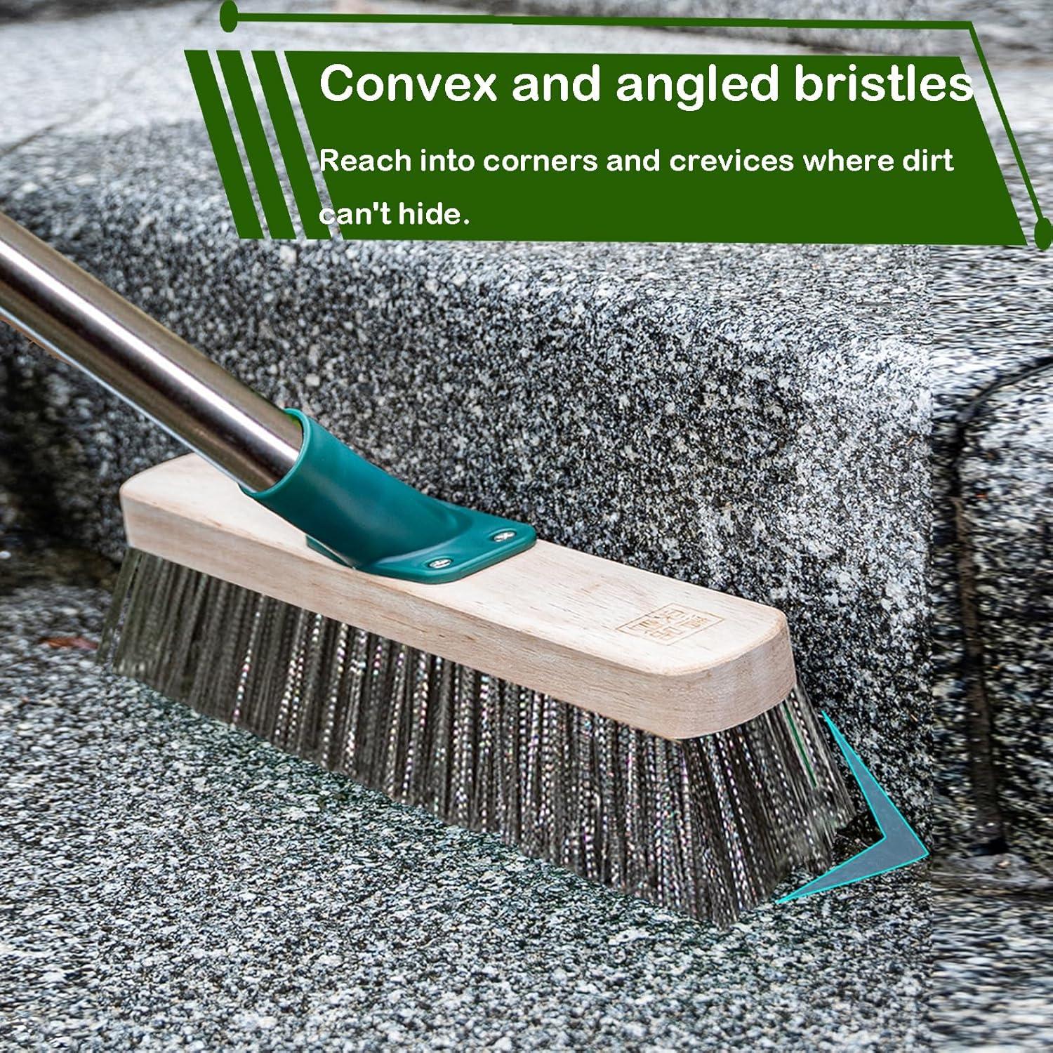 Cepillo de Alambre de Acero Inoxidable BSMstone con Mango Largo