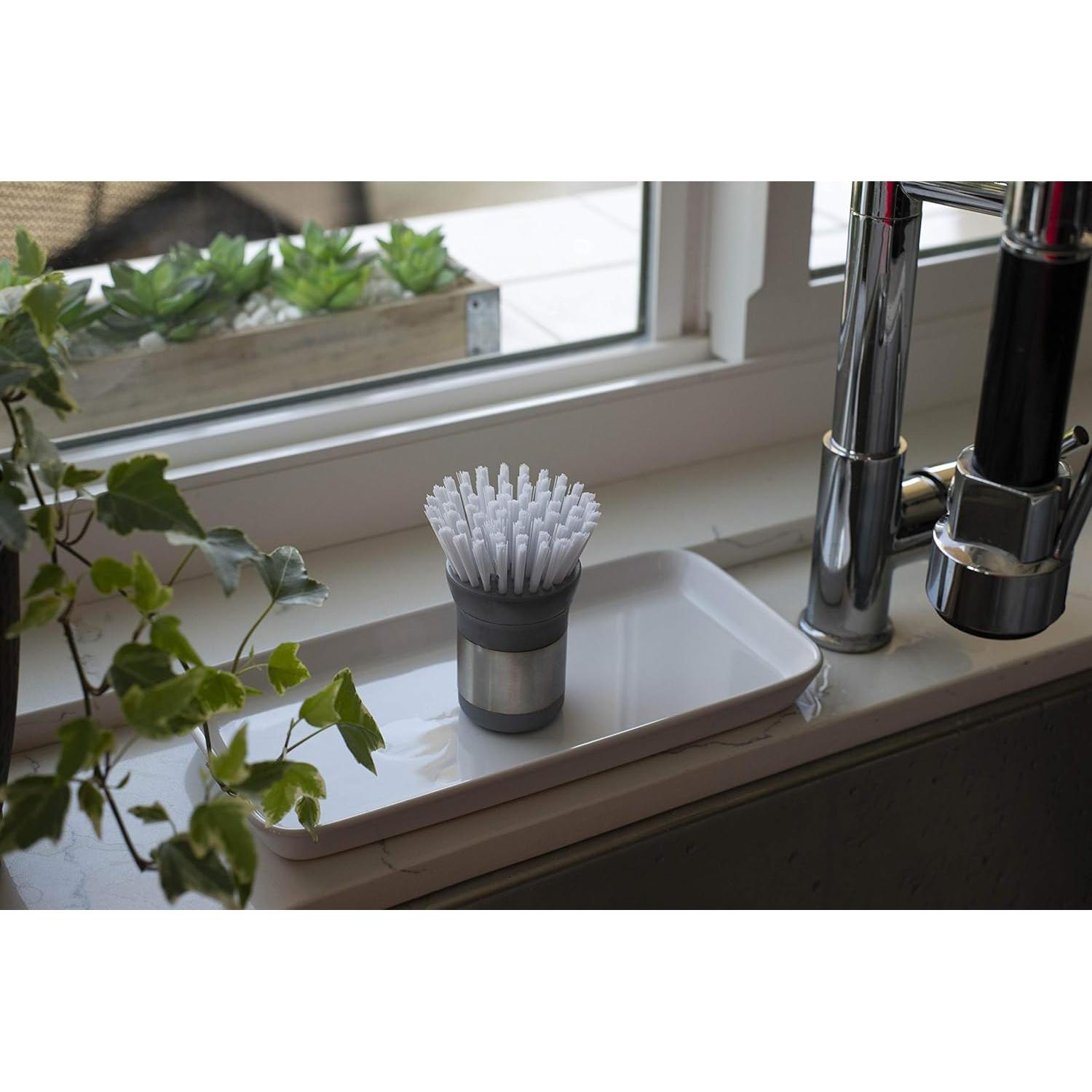 Cepillo de limpieza mini Evriholder de acero inoxidable 10 cm