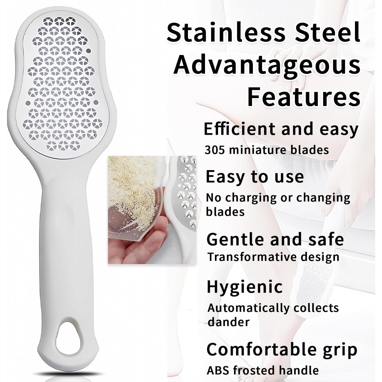 Removedor de Callos Qiifaiikooii de Acero Inoxidable 21cm