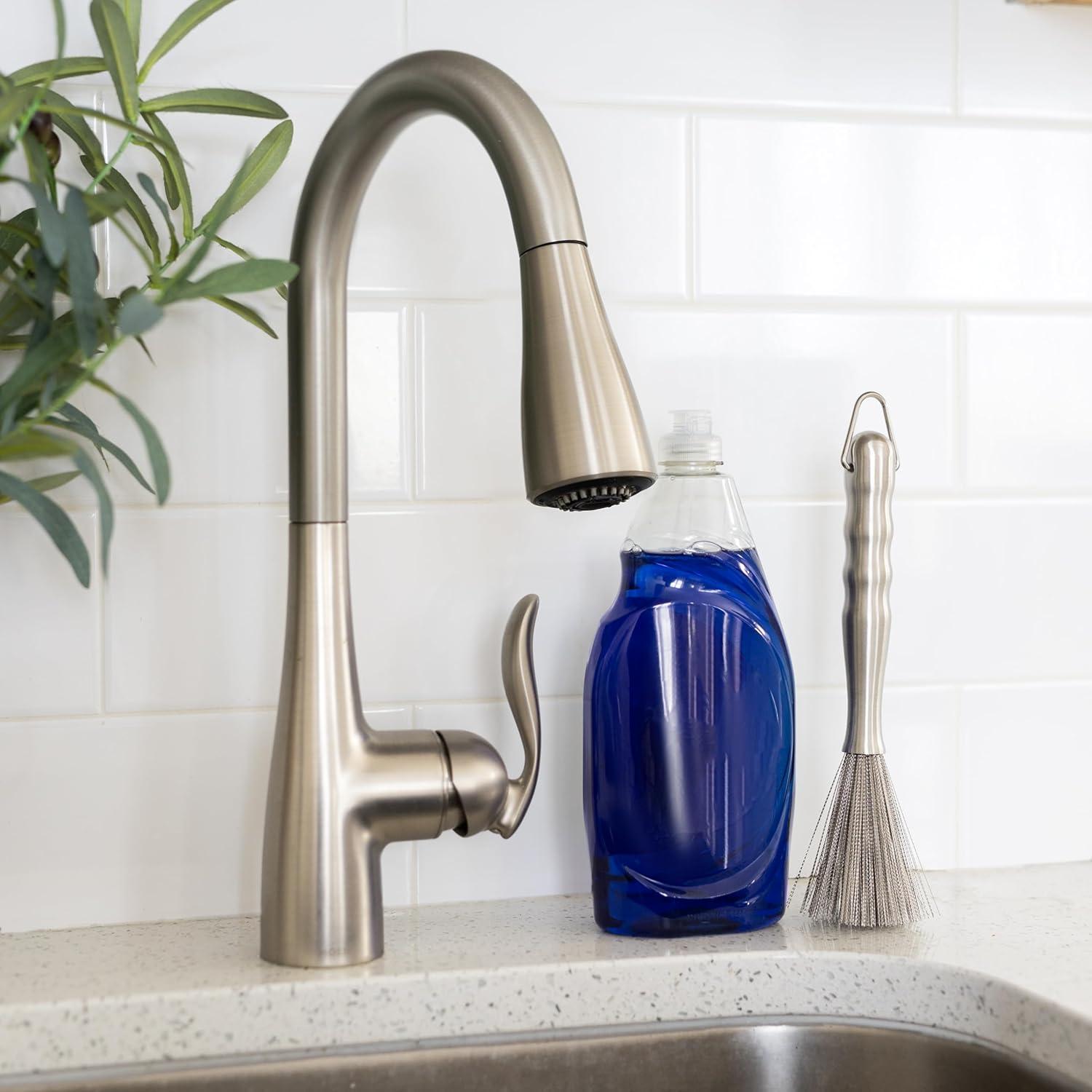 Cepillo de Cocina Fox Run Acero Inoxidable 26 cm para Platos y Vasos