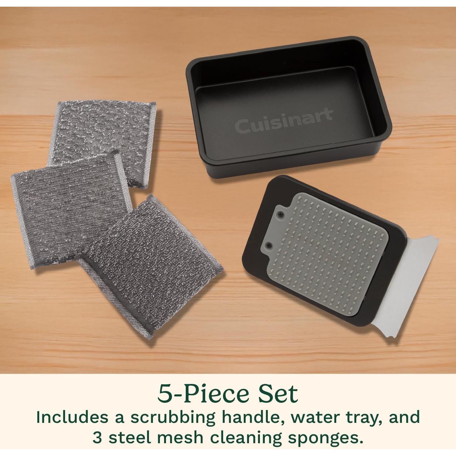 Set de 5 Piezas Limpiadores Parrillas Cuisinart Acero Inoxidable