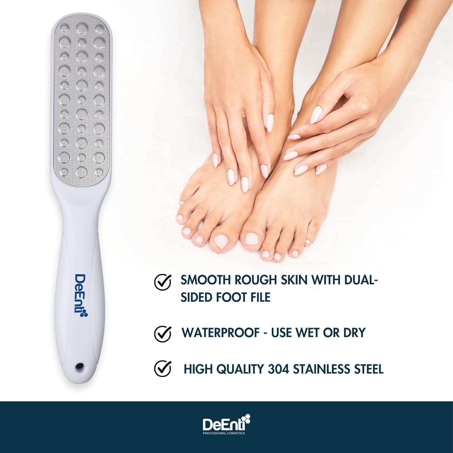 Lima para Pies DeEnti de Acero Inoxidable Profesional 28cm